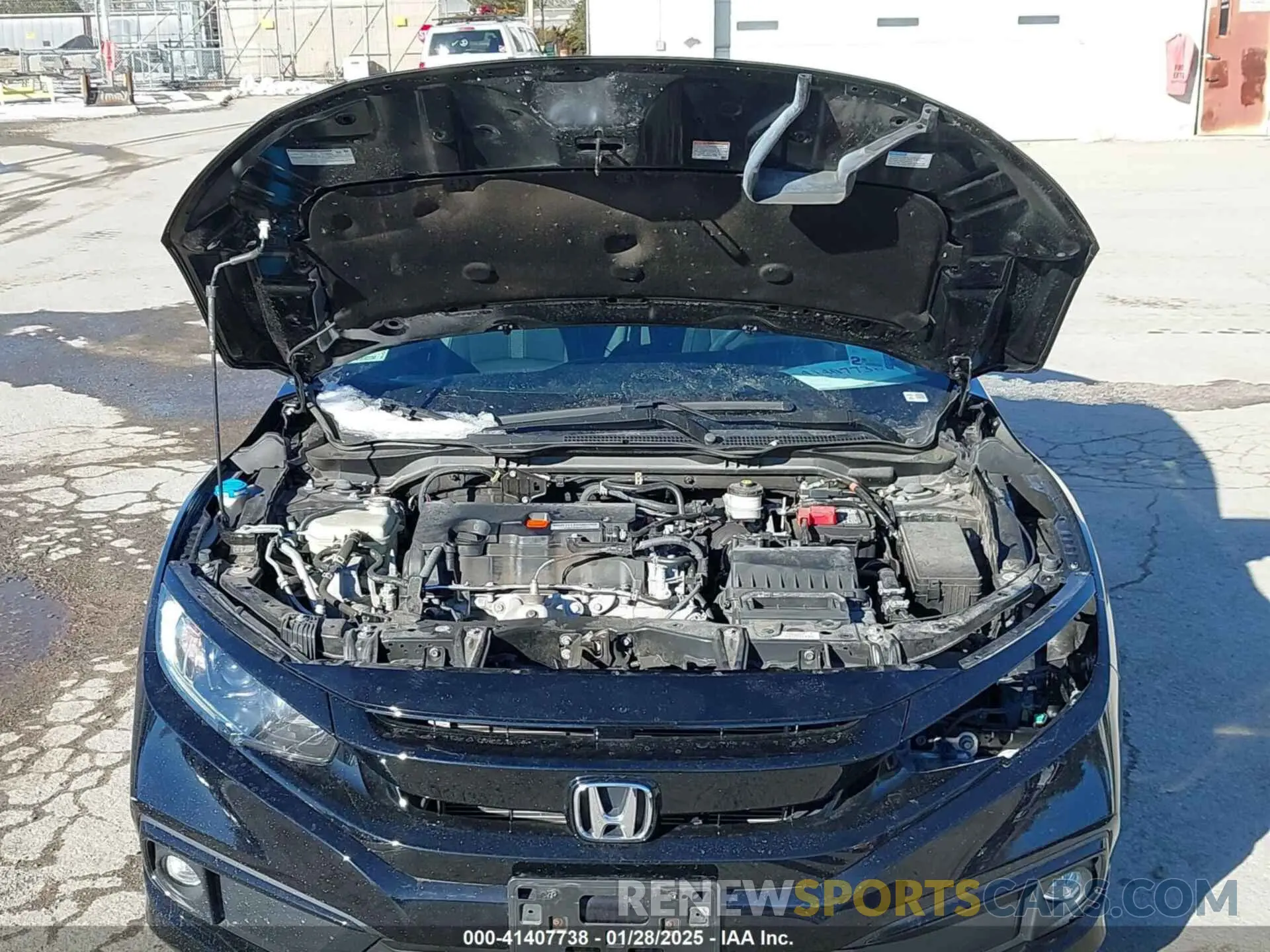 10 Photograph of a damaged car 2HGFC2F89MH513891 HONDA CIVIC 2021