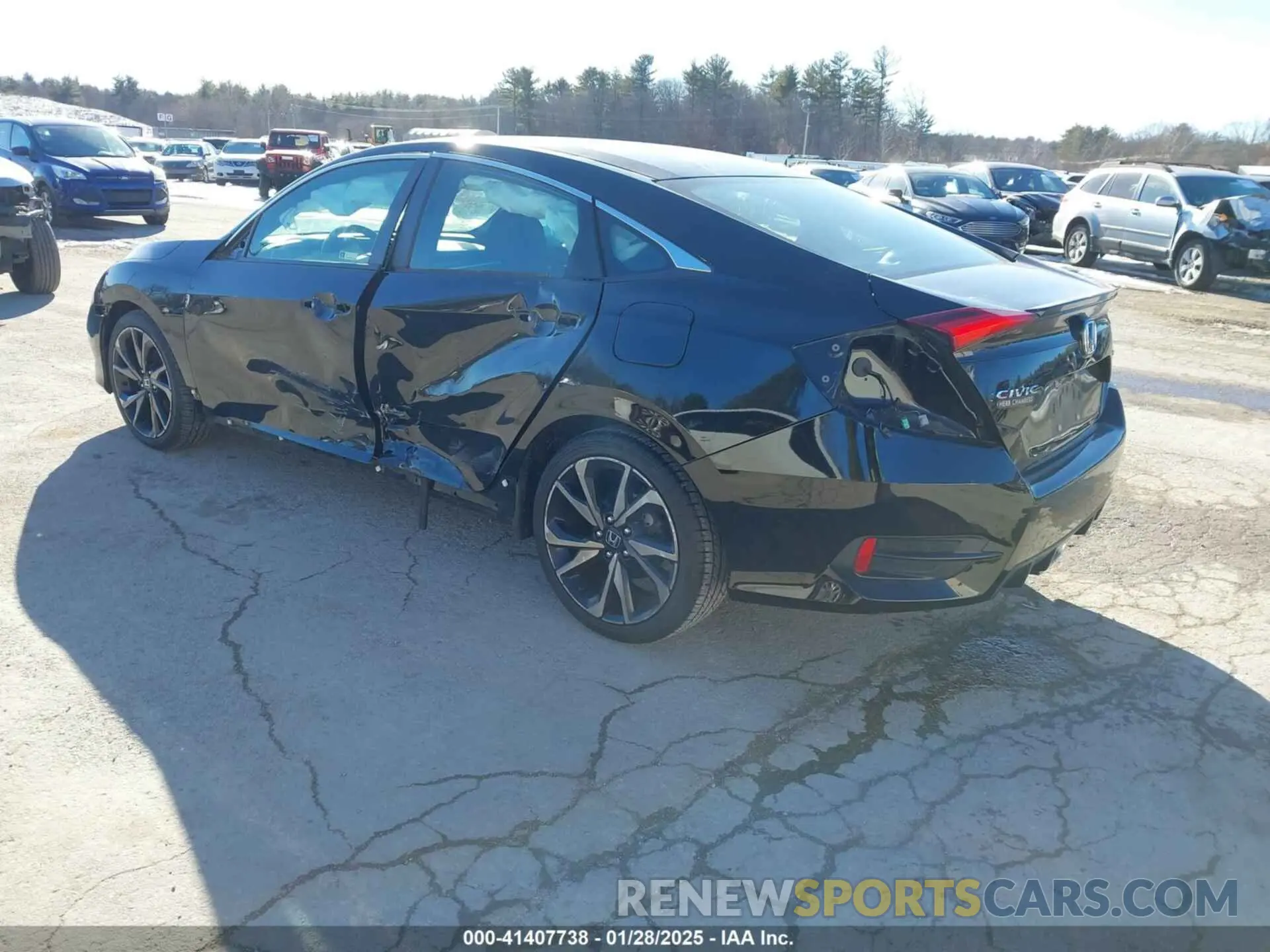 3 Photograph of a damaged car 2HGFC2F89MH513891 HONDA CIVIC 2021