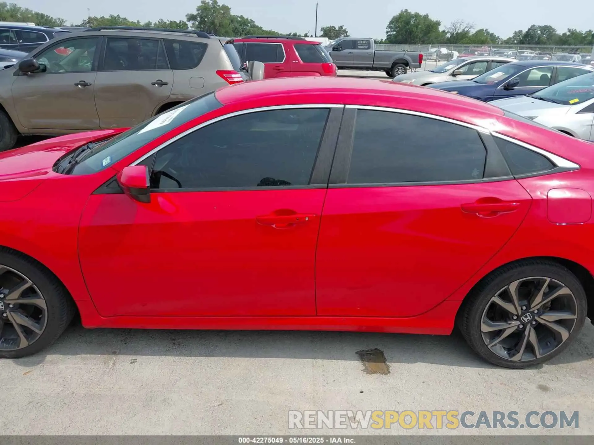 14 Photograph of a damaged car 2HGFC2F89MH516953 HONDA CIVIC 2021