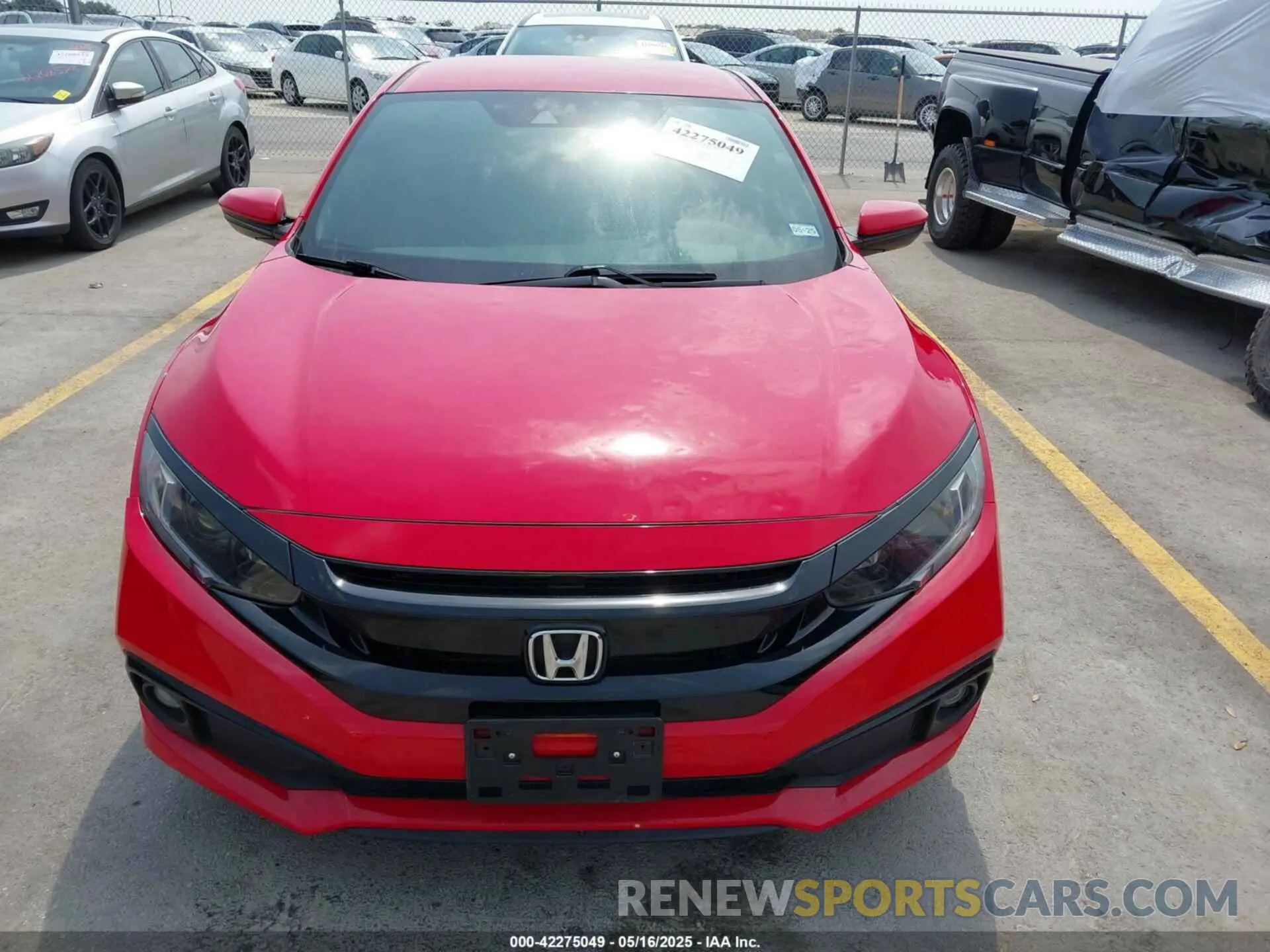 6 Photograph of a damaged car 2HGFC2F89MH516953 HONDA CIVIC 2021