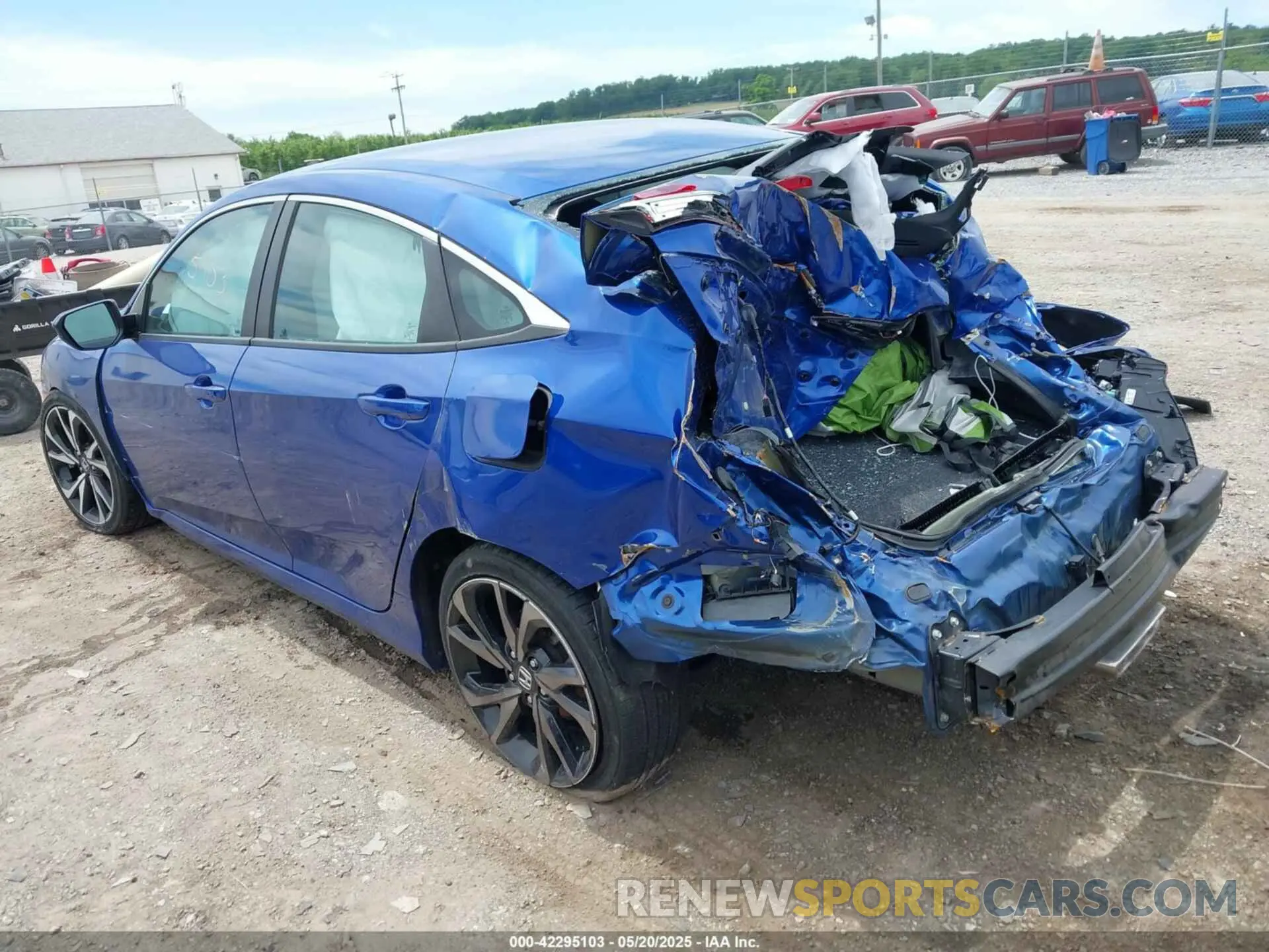 3 Photograph of a damaged car 2HGFC2F89MH519111 HONDA CIVIC 2021