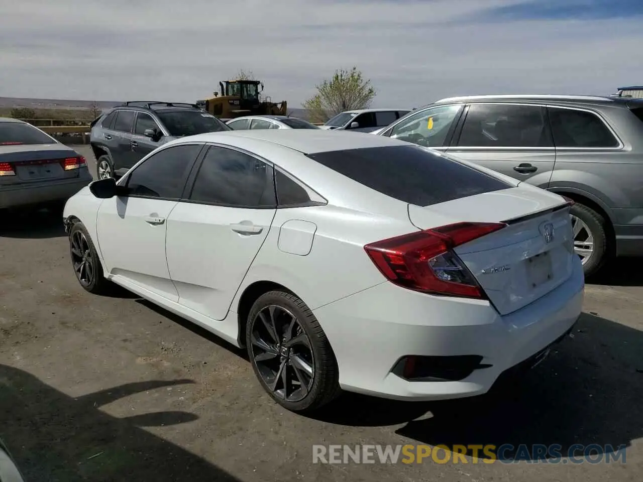 2 Photograph of a damaged car 2HGFC2F89MH522980 HONDA CIVIC 2021