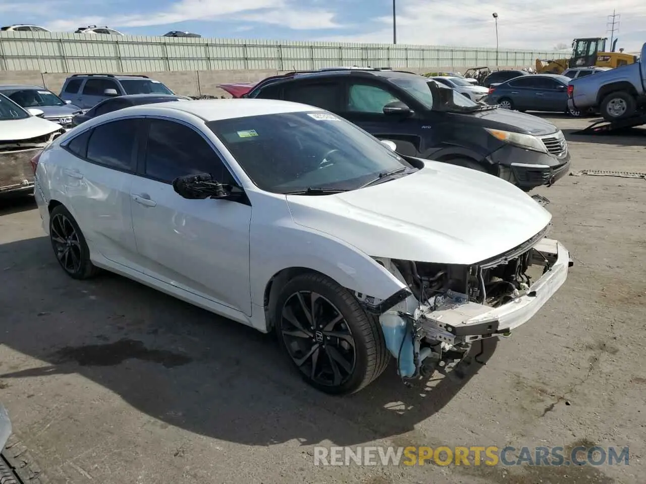 4 Photograph of a damaged car 2HGFC2F89MH522980 HONDA CIVIC 2021