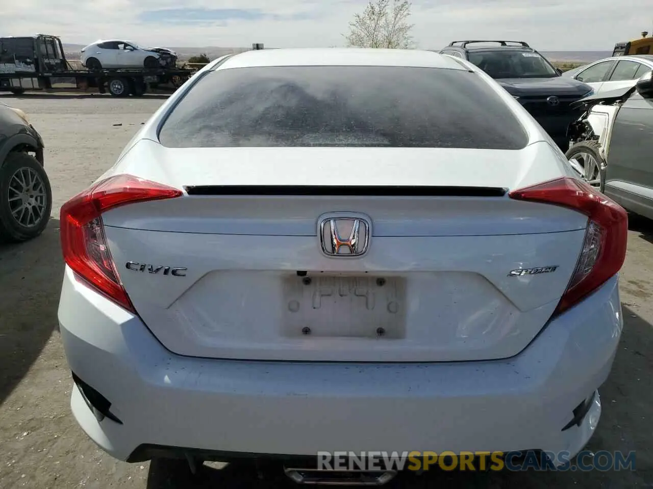6 Photograph of a damaged car 2HGFC2F89MH522980 HONDA CIVIC 2021