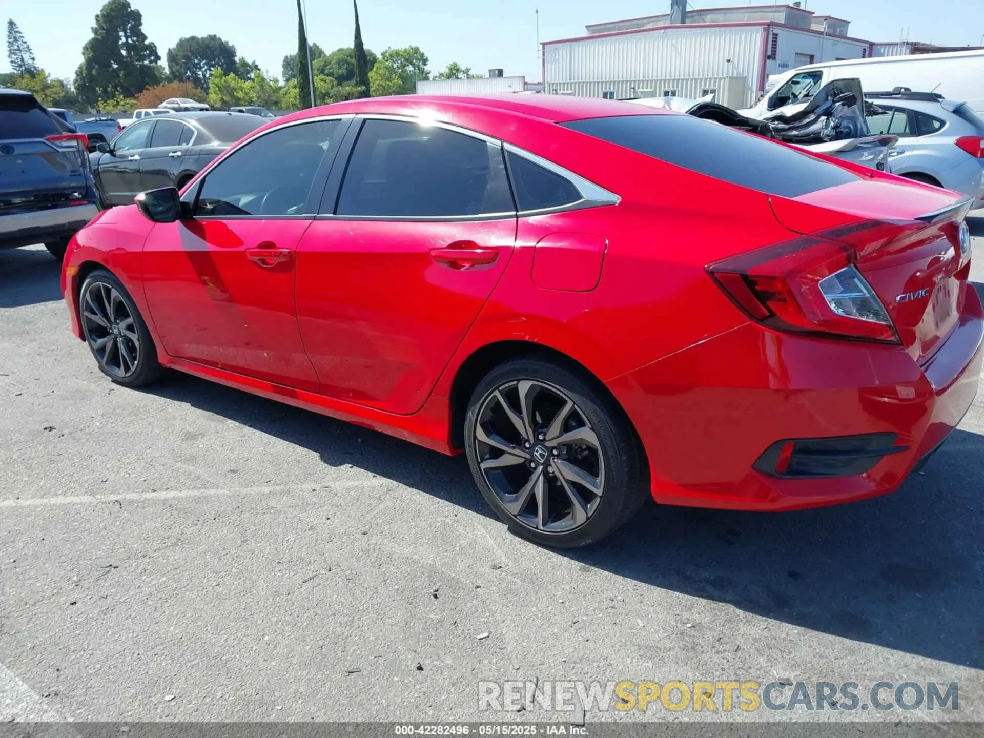 3 Photograph of a damaged car 2HGFC2F89MH523918 HONDA CIVIC 2021