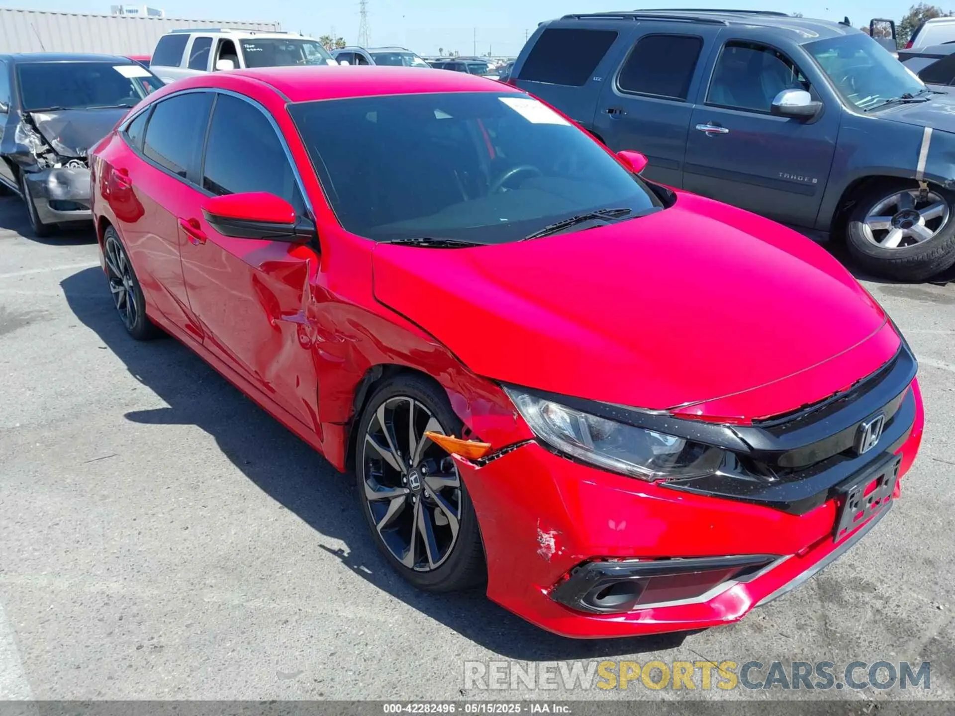 6 Photograph of a damaged car 2HGFC2F89MH523918 HONDA CIVIC 2021