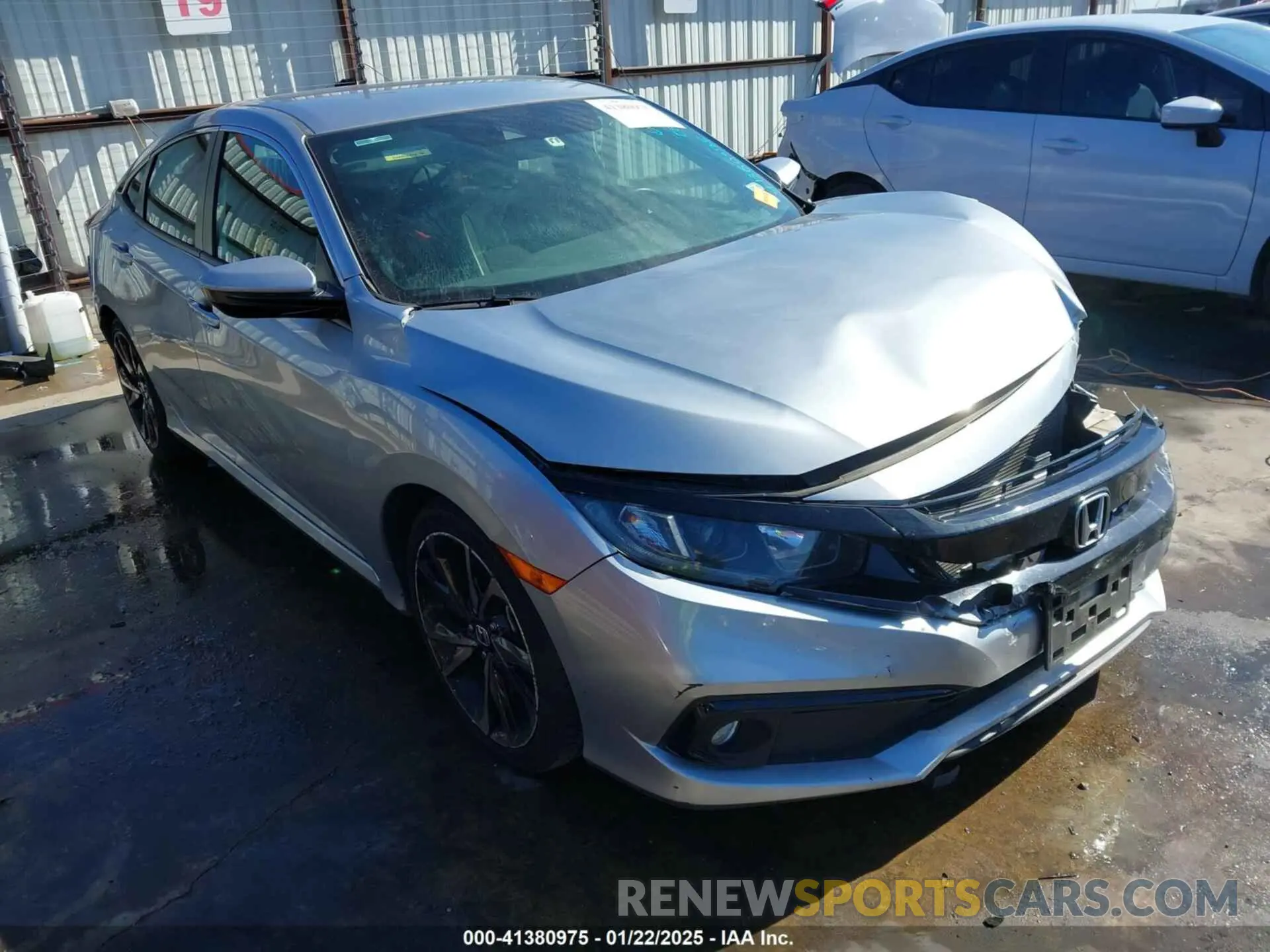 1 Photograph of a damaged car 2HGFC2F89MH532537 HONDA CIVIC 2021