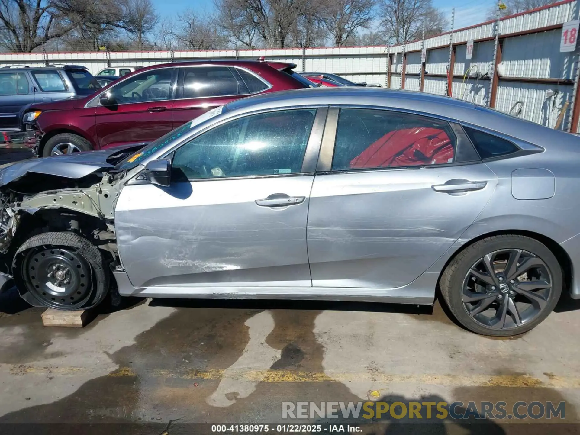 15 Photograph of a damaged car 2HGFC2F89MH532537 HONDA CIVIC 2021