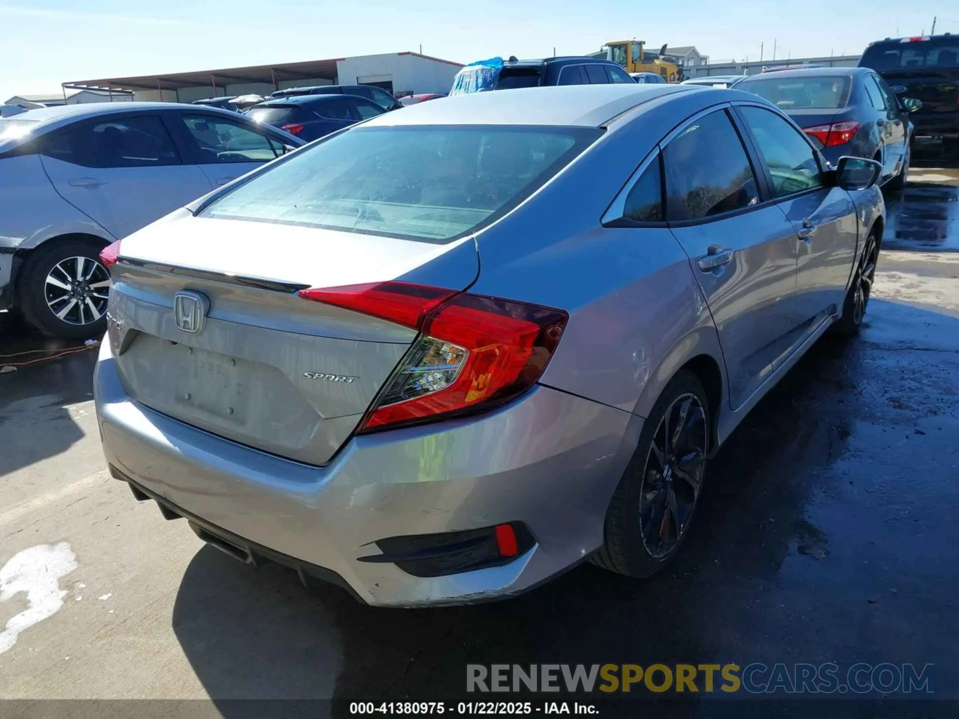 4 Photograph of a damaged car 2HGFC2F89MH532537 HONDA CIVIC 2021