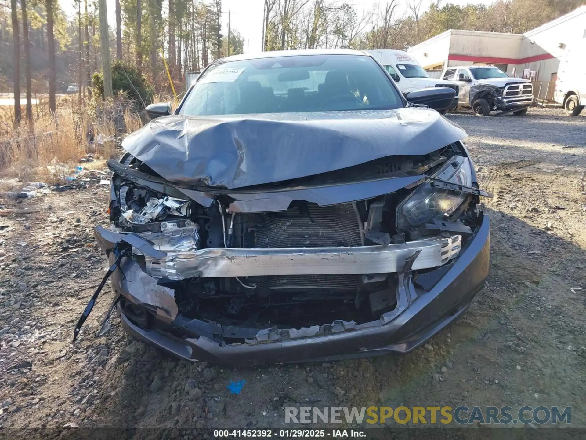 11 Photograph of a damaged car 2HGFC2F89MH535048 HONDA CIVIC 2021