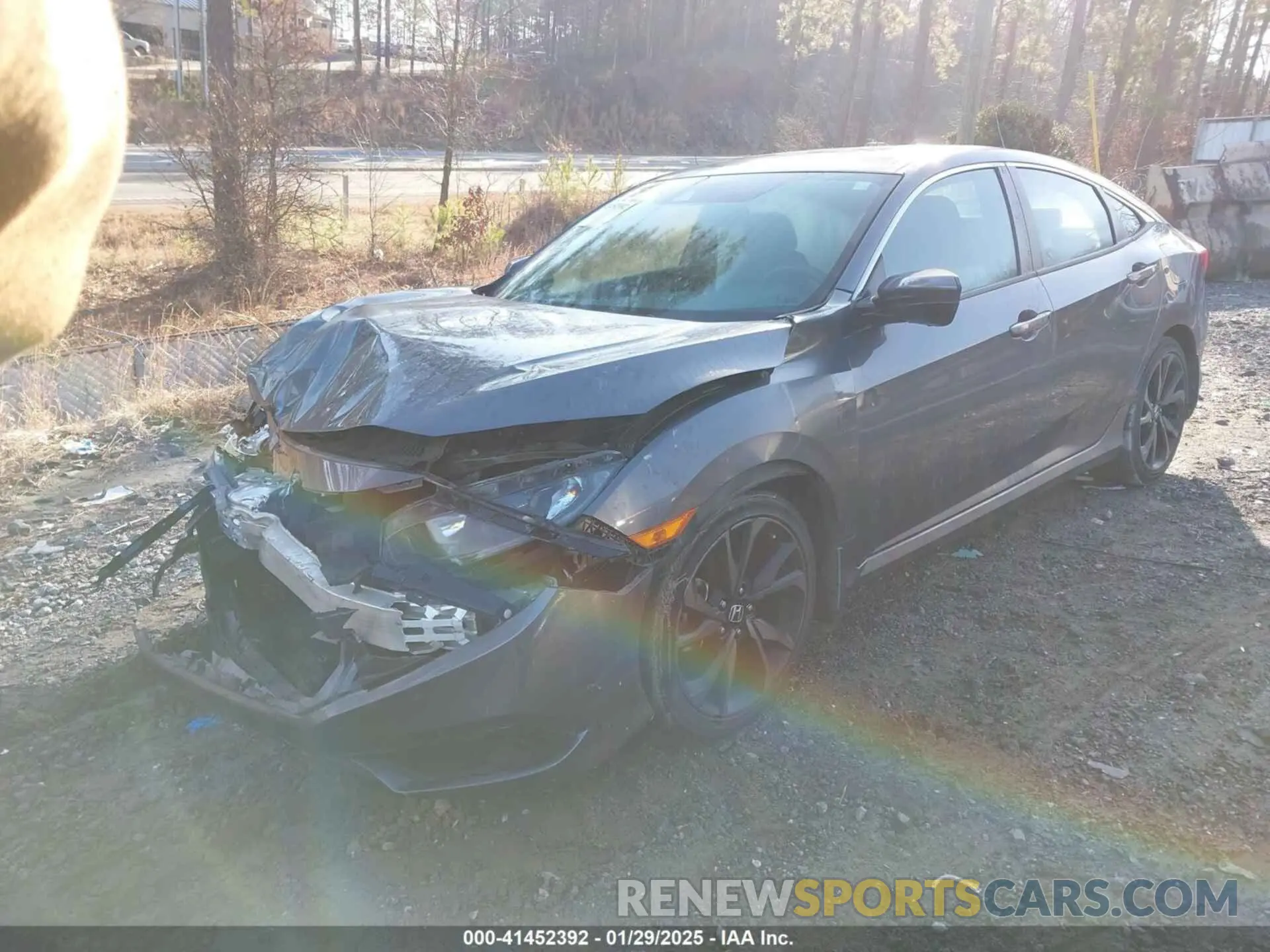 2 Photograph of a damaged car 2HGFC2F89MH535048 HONDA CIVIC 2021