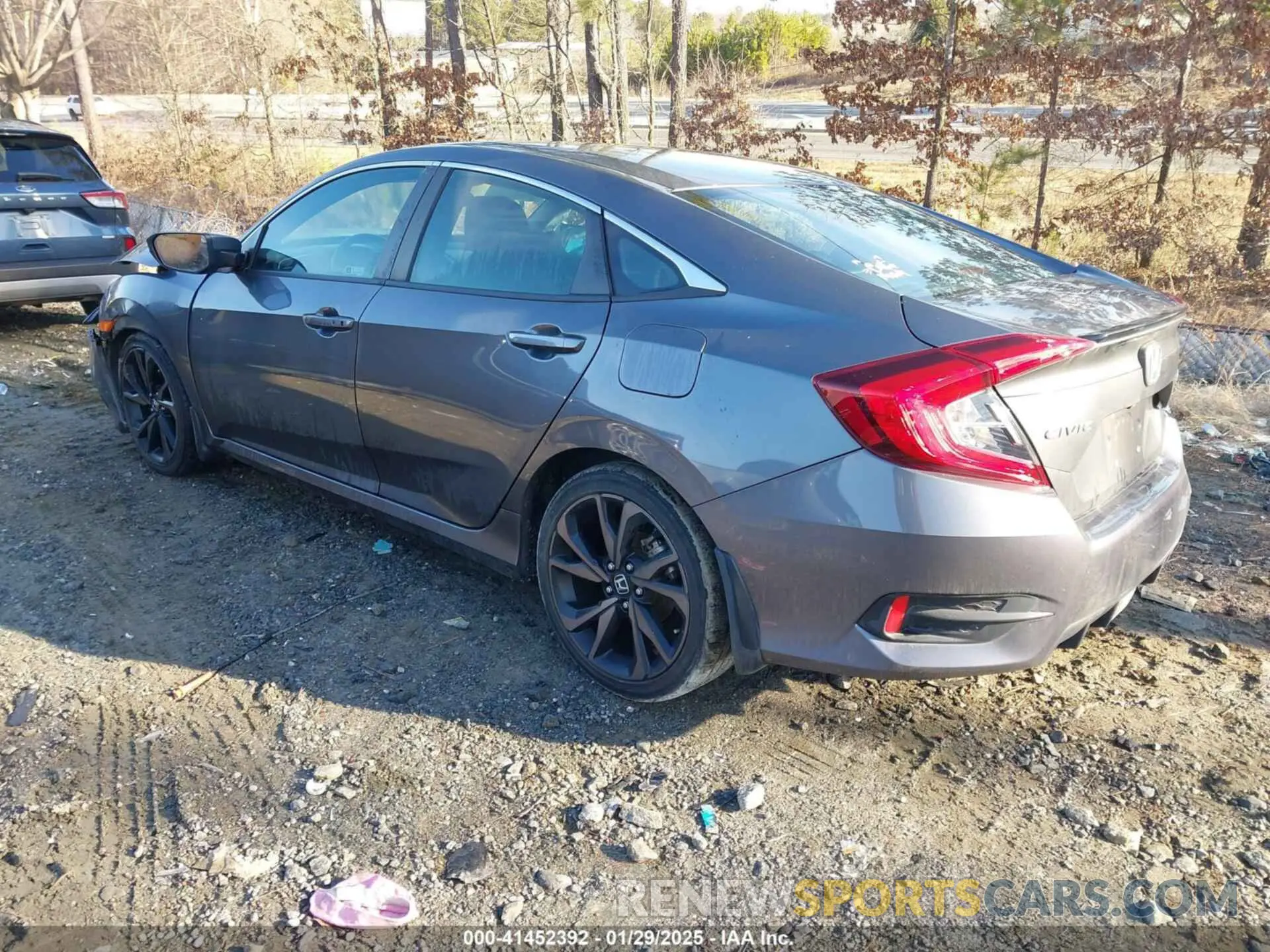 3 Photograph of a damaged car 2HGFC2F89MH535048 HONDA CIVIC 2021