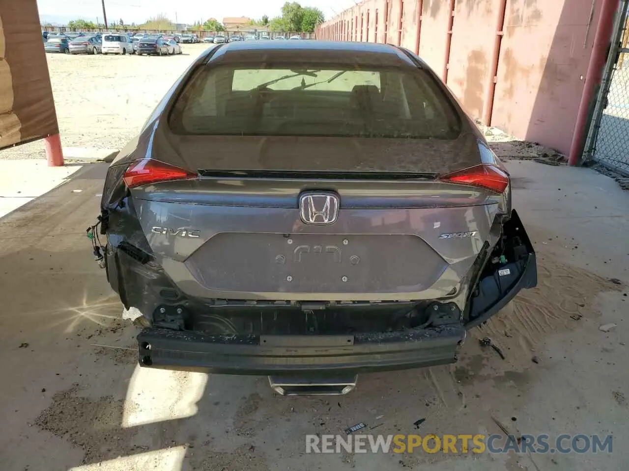 6 Photograph of a damaged car 2HGFC2F89MH538452 HONDA CIVIC 2021