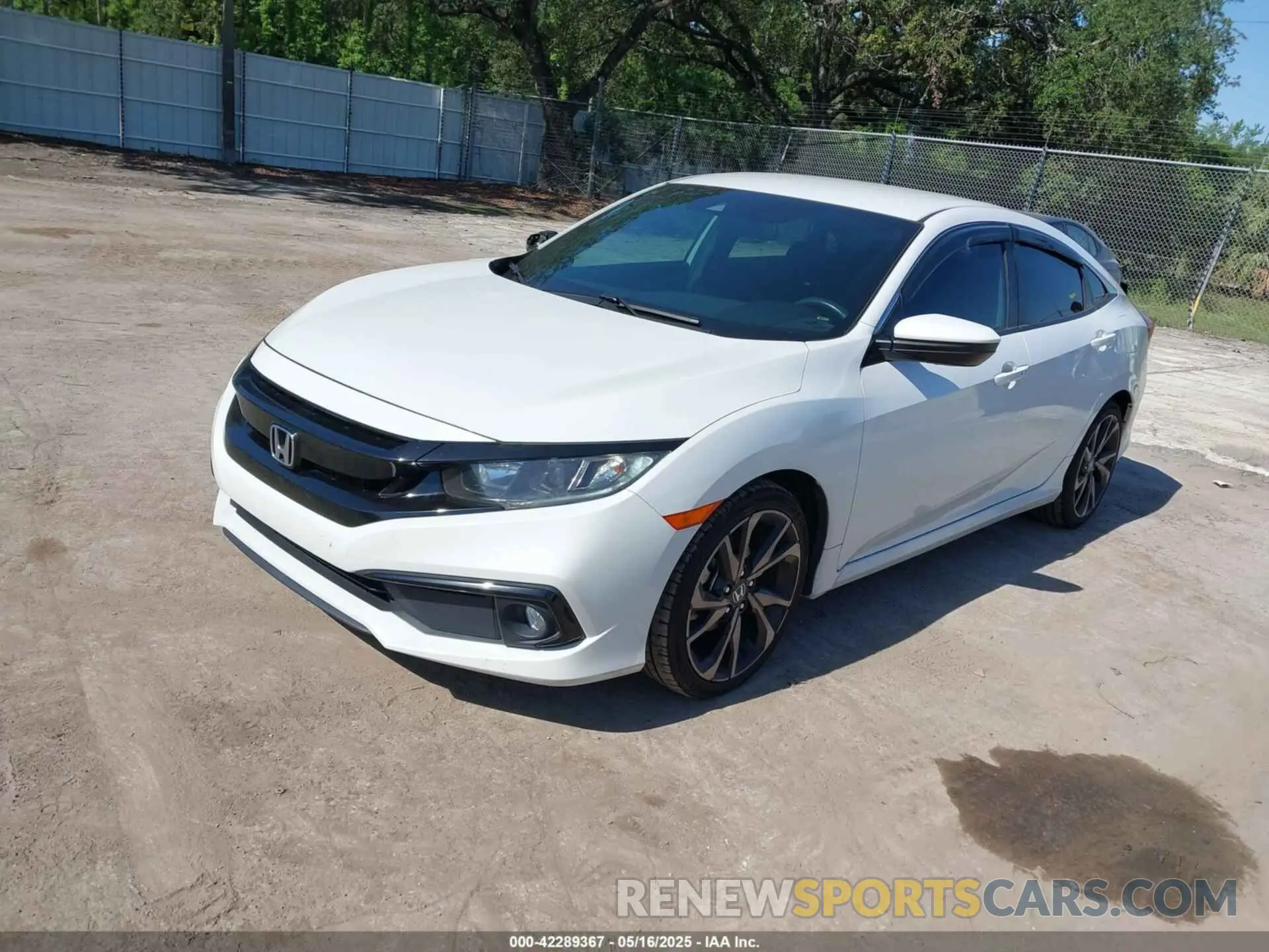 2 Photograph of a damaged car 2HGFC2F89MH543926 HONDA CIVIC 2021