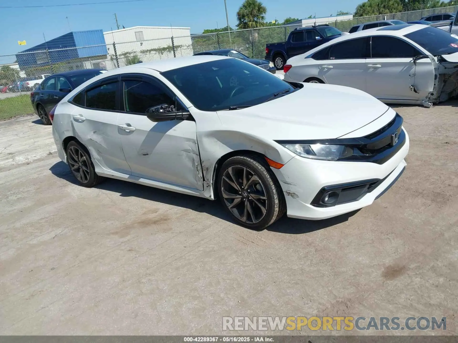 6 Photograph of a damaged car 2HGFC2F89MH543926 HONDA CIVIC 2021