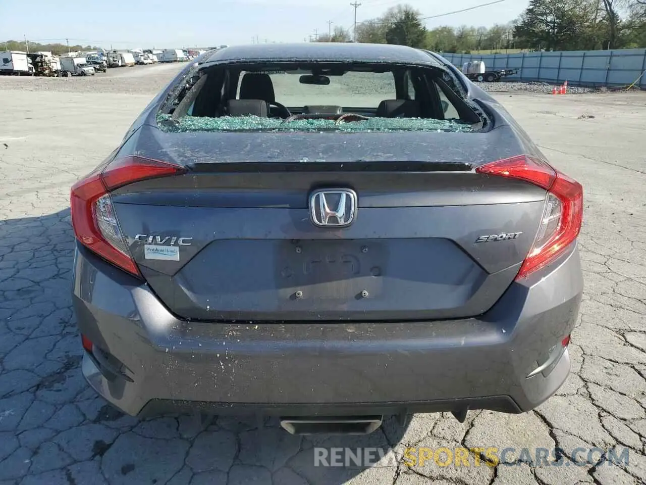 6 Photograph of a damaged car 2HGFC2F89MH545501 HONDA CIVIC 2021