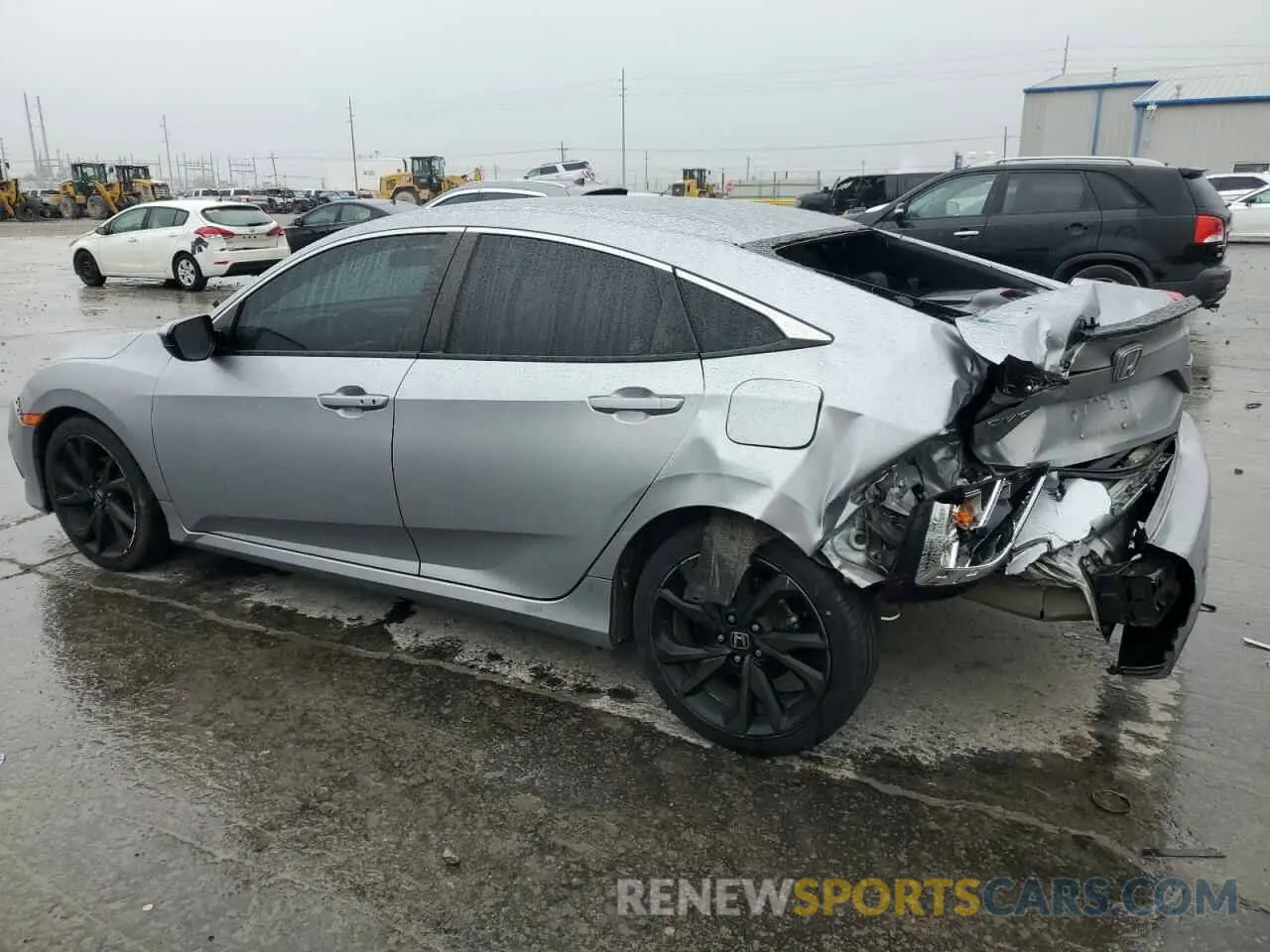 2 Photograph of a damaged car 2HGFC2F89MH547412 HONDA CIVIC 2021