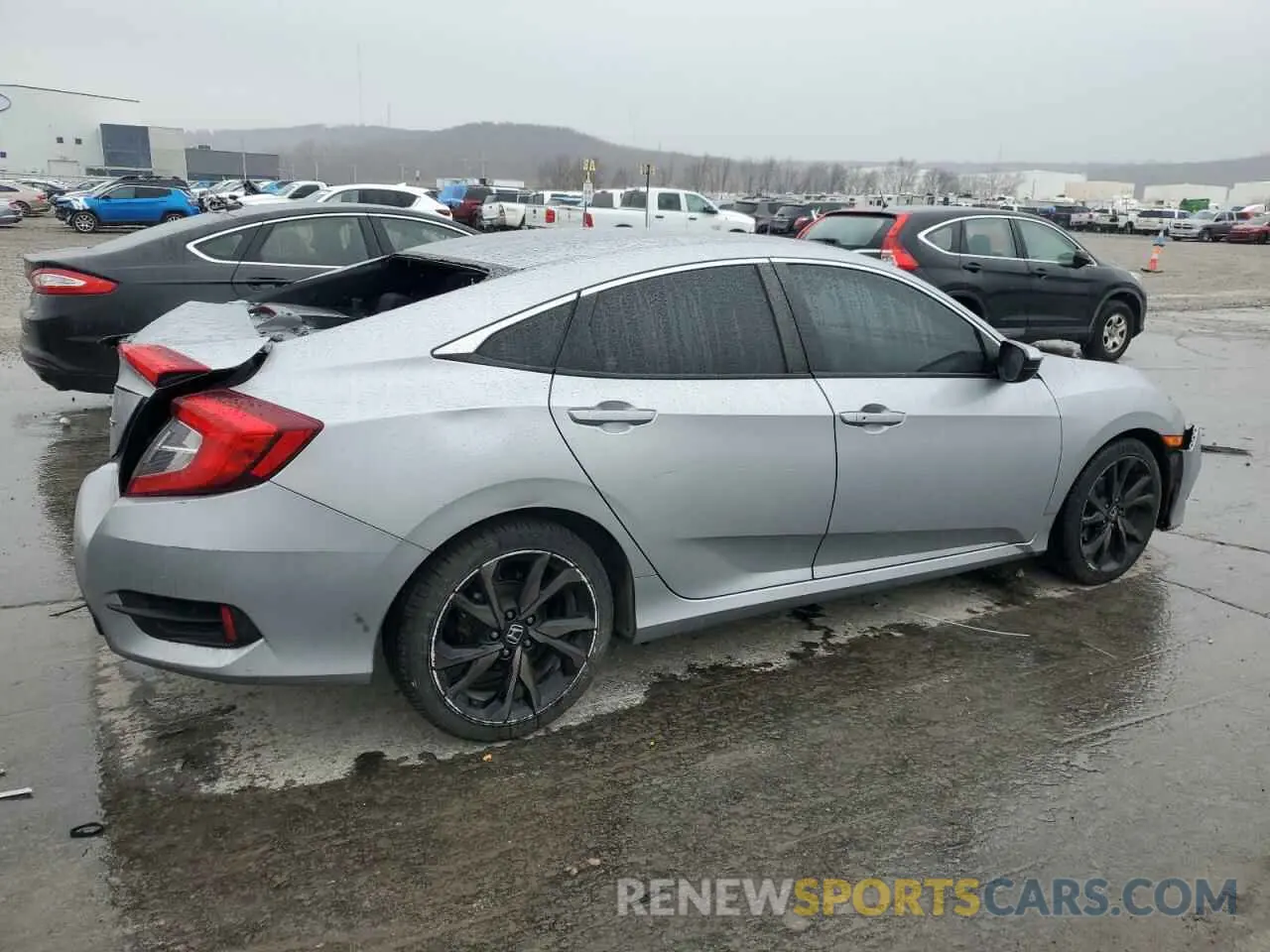 3 Photograph of a damaged car 2HGFC2F89MH547412 HONDA CIVIC 2021