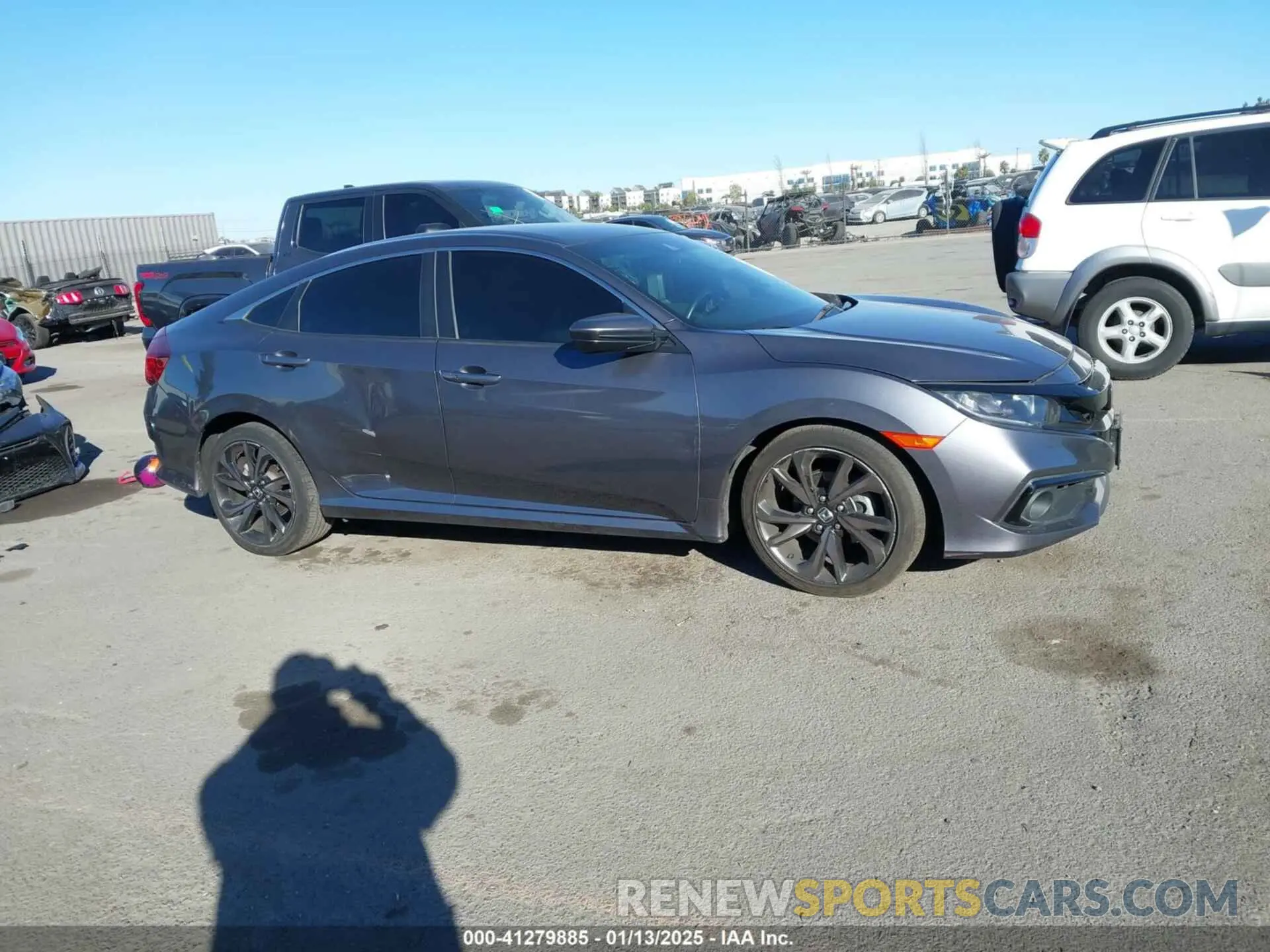 13 Photograph of a damaged car 2HGFC2F89MH550570 HONDA CIVIC 2021