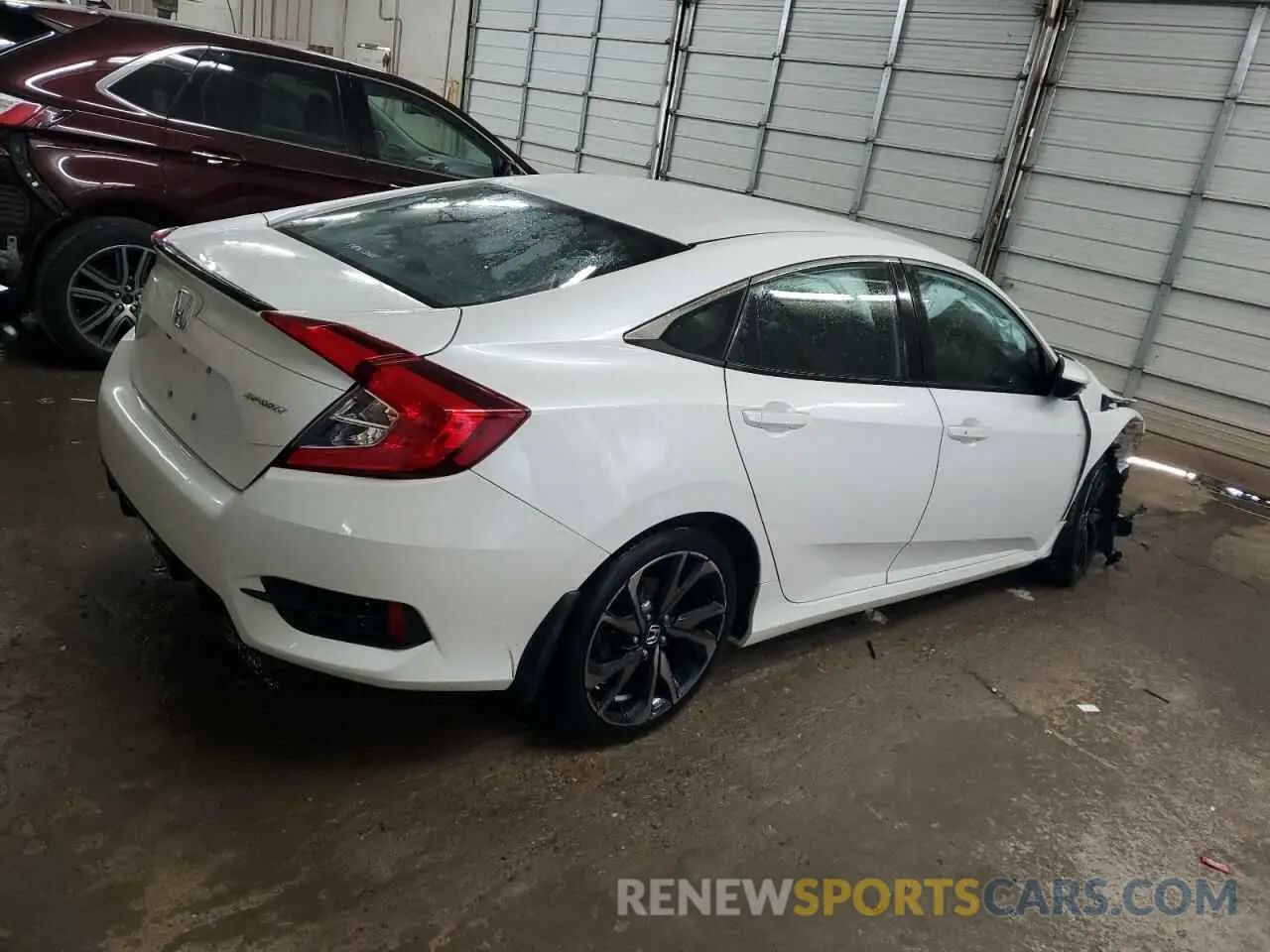 3 Photograph of a damaged car 2HGFC2F8XMH520512 HONDA CIVIC 2021