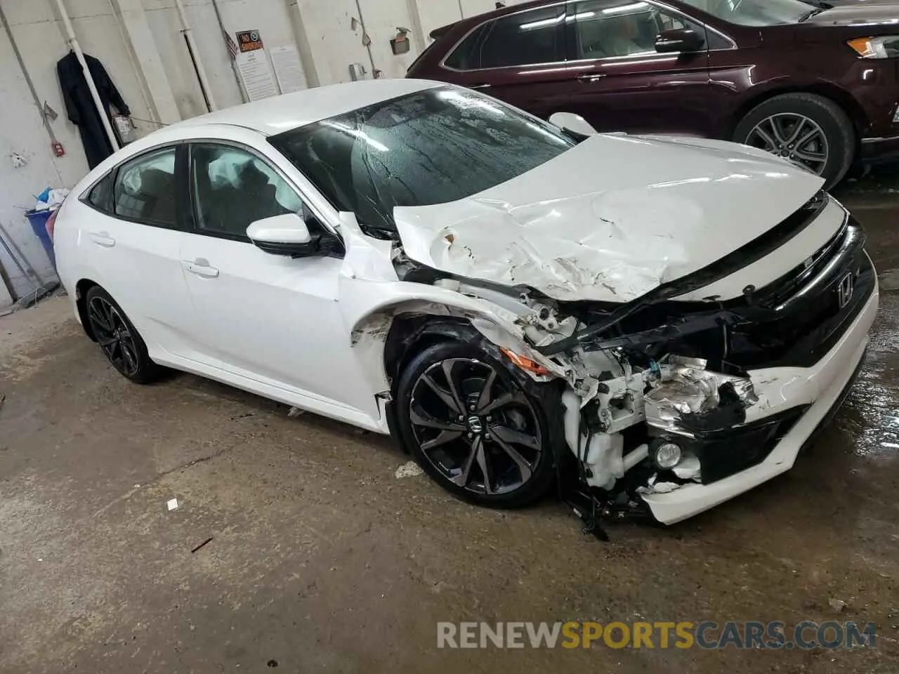 4 Photograph of a damaged car 2HGFC2F8XMH520512 HONDA CIVIC 2021