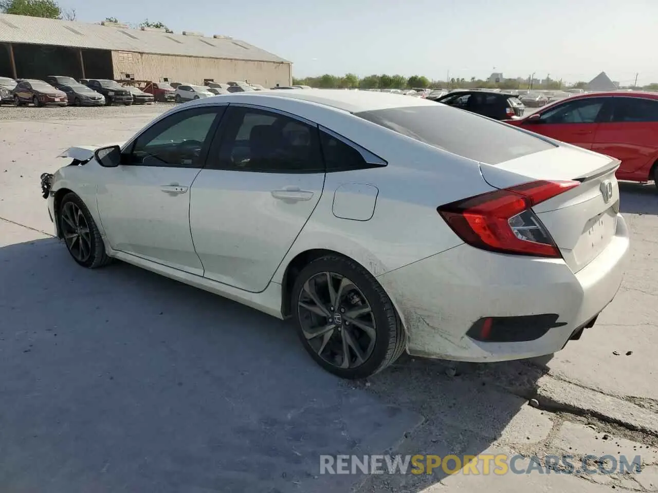 2 Photograph of a damaged car 2HGFC2F8XMH522521 HONDA CIVIC 2021