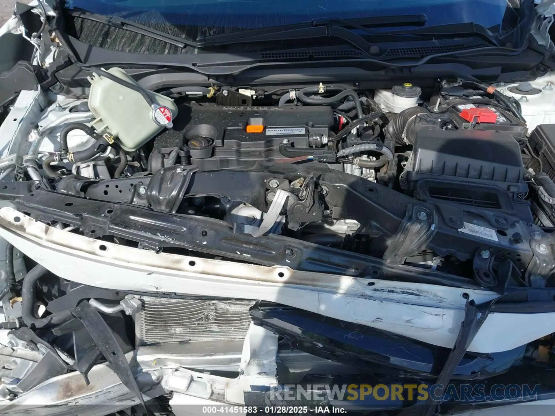 10 Photograph of a damaged car 2HGFC2F8XMH526164 HONDA CIVIC 2021