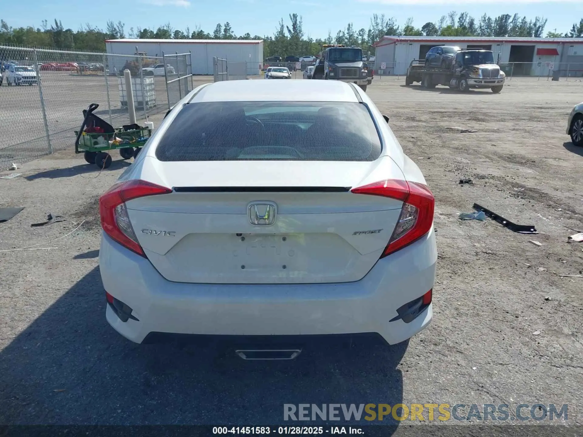 15 Photograph of a damaged car 2HGFC2F8XMH526164 HONDA CIVIC 2021