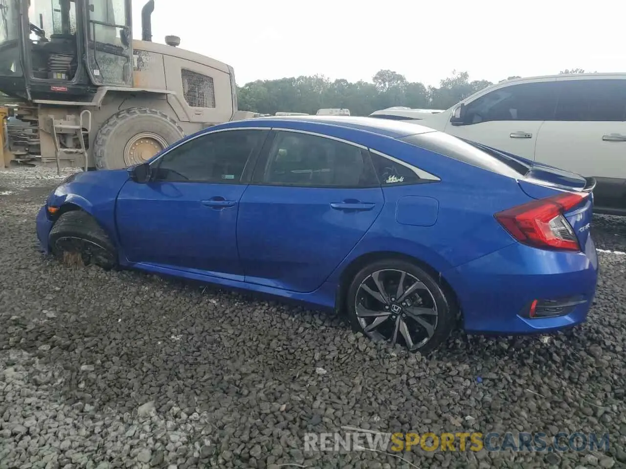 2 Photograph of a damaged car 2HGFC2F8XMH527735 HONDA CIVIC 2021