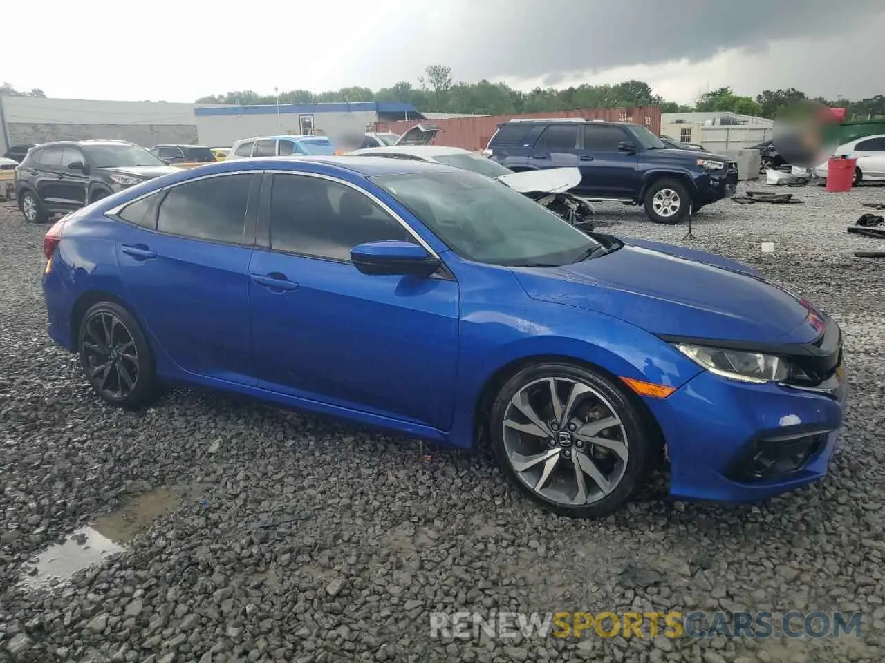 4 Photograph of a damaged car 2HGFC2F8XMH527735 HONDA CIVIC 2021