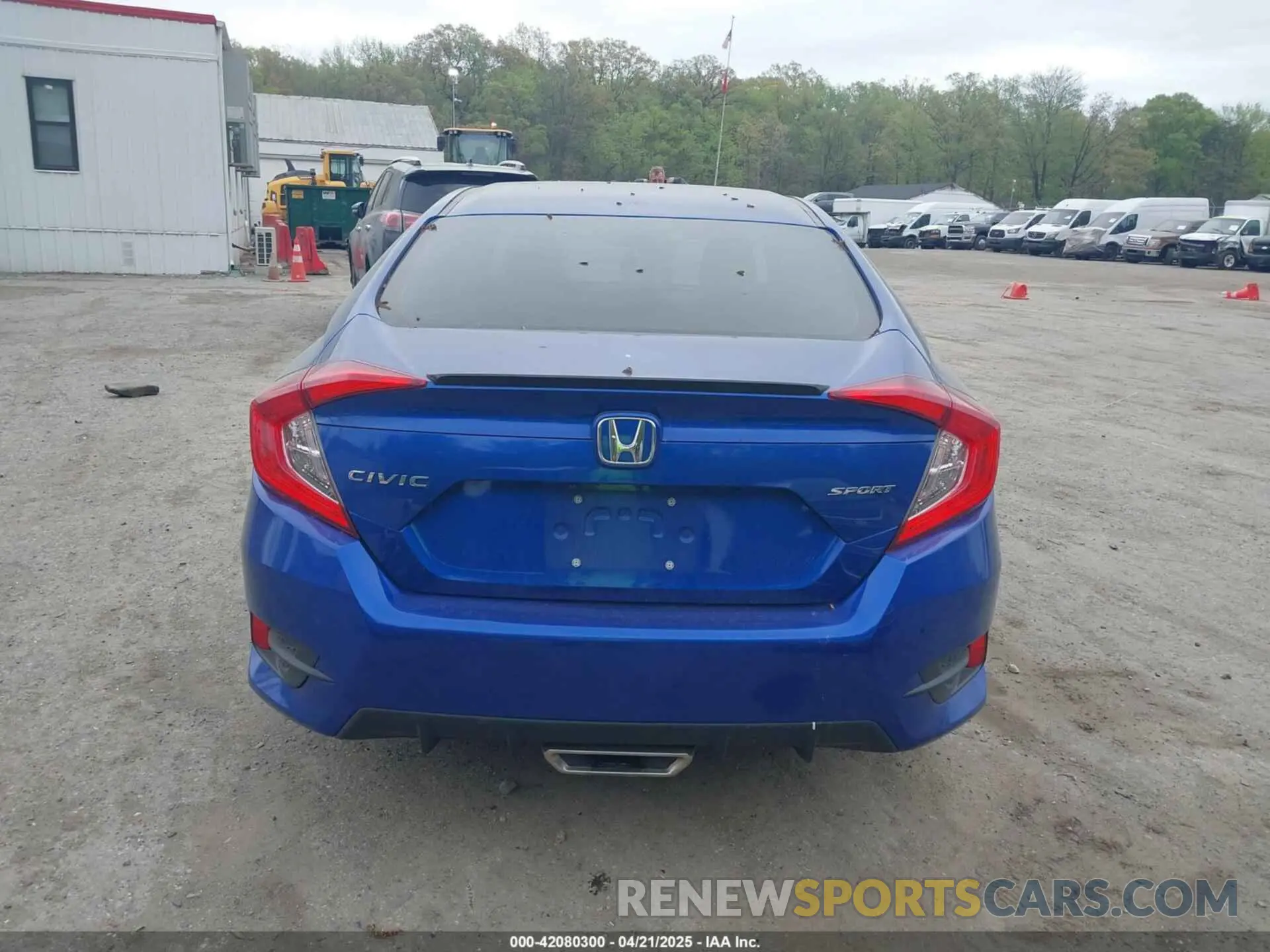 16 Photograph of a damaged car 2HGFC2F8XMH529887 HONDA CIVIC 2021