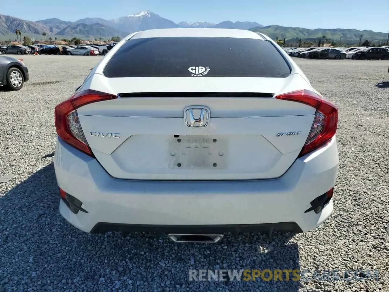 6 Photograph of a damaged car 2HGFC2F8XMH542025 HONDA CIVIC 2021