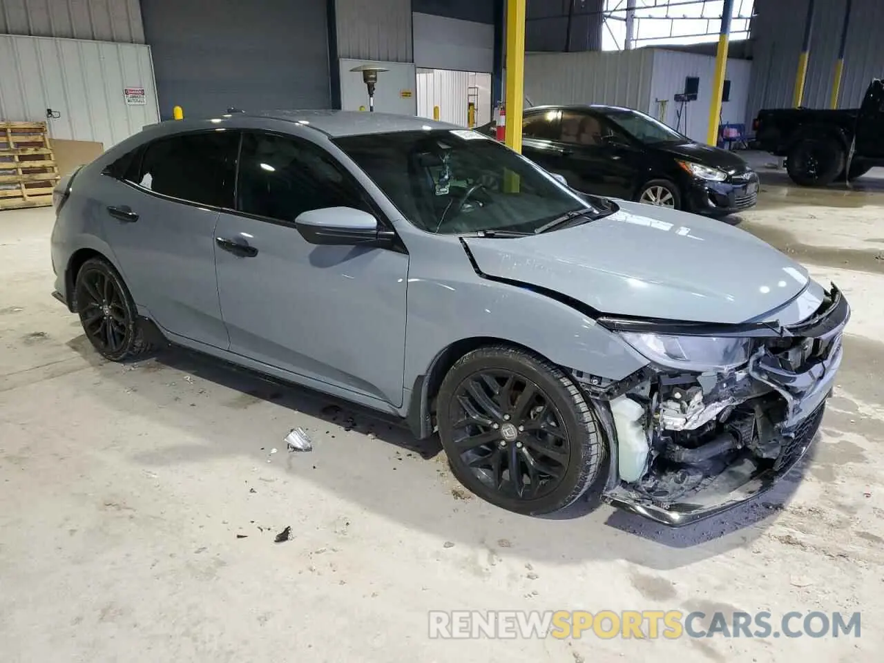 4 Photograph of a damaged car SHHFK7G41MU218816 HONDA CIVIC 2021