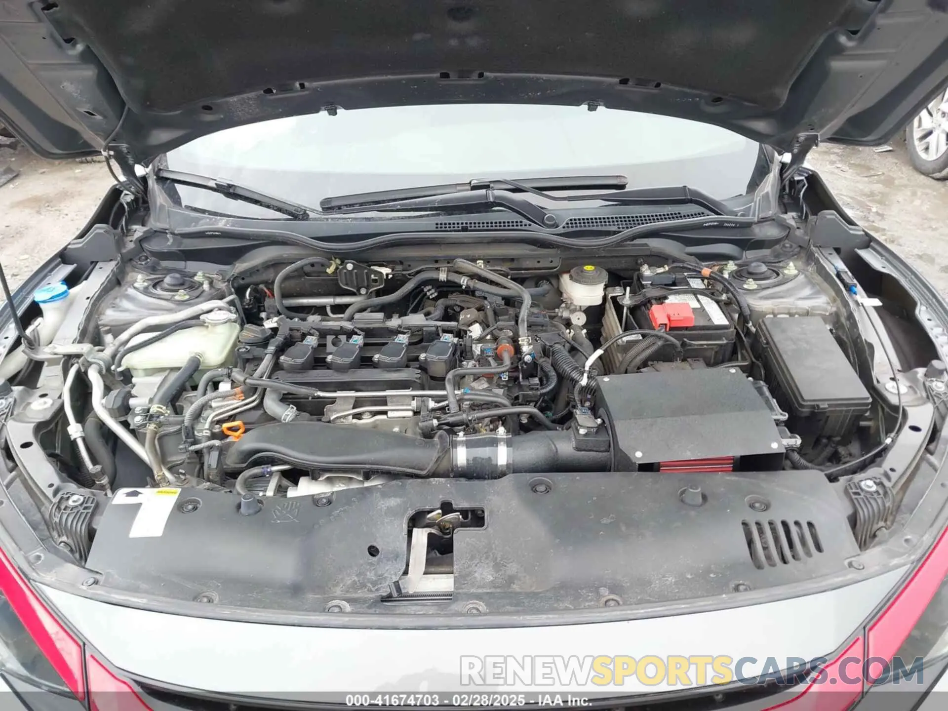 10 Photograph of a damaged car SHHFK7G43MU207073 HONDA CIVIC 2021