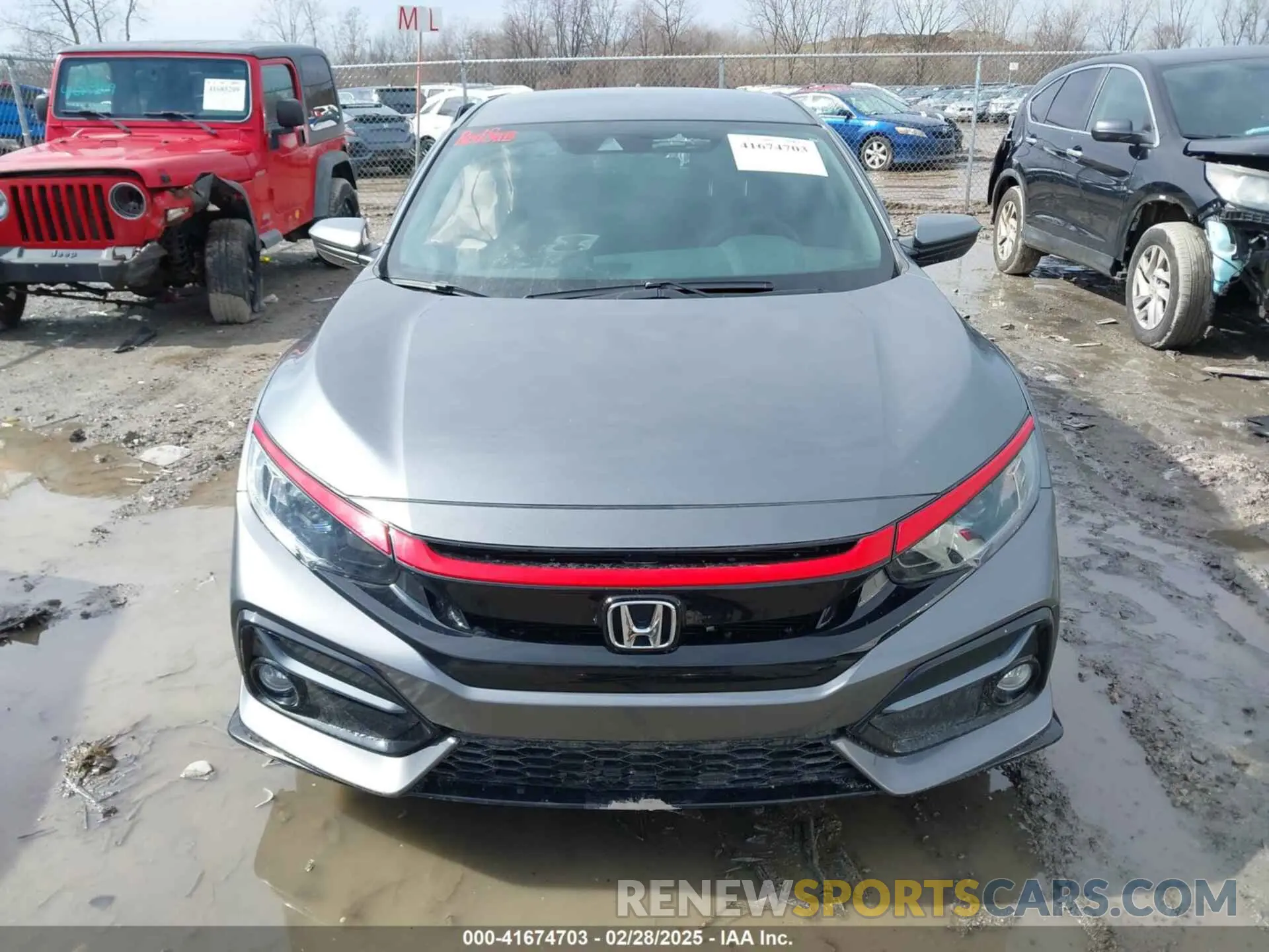 12 Photograph of a damaged car SHHFK7G43MU207073 HONDA CIVIC 2021