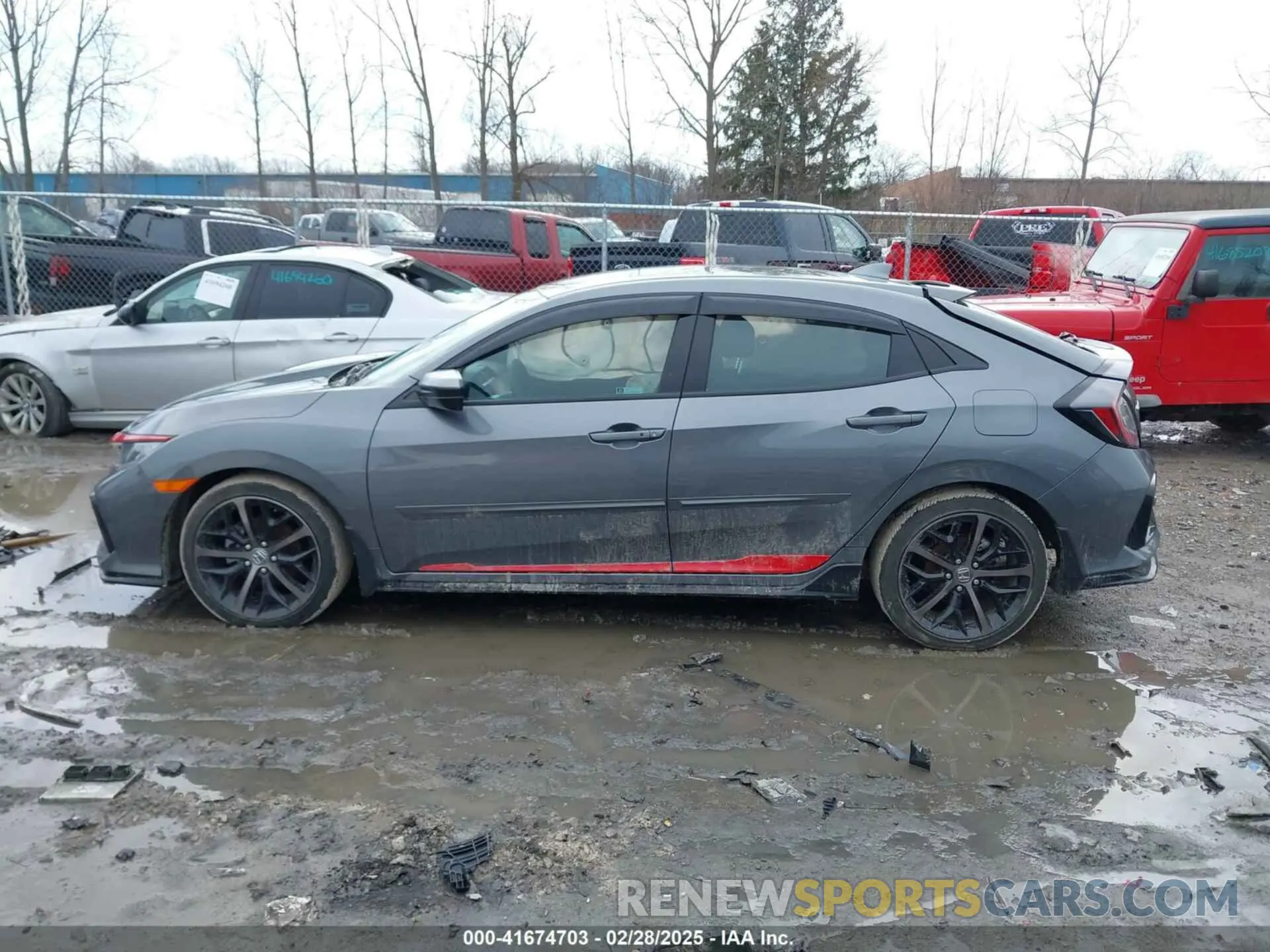 14 Photograph of a damaged car SHHFK7G43MU207073 HONDA CIVIC 2021