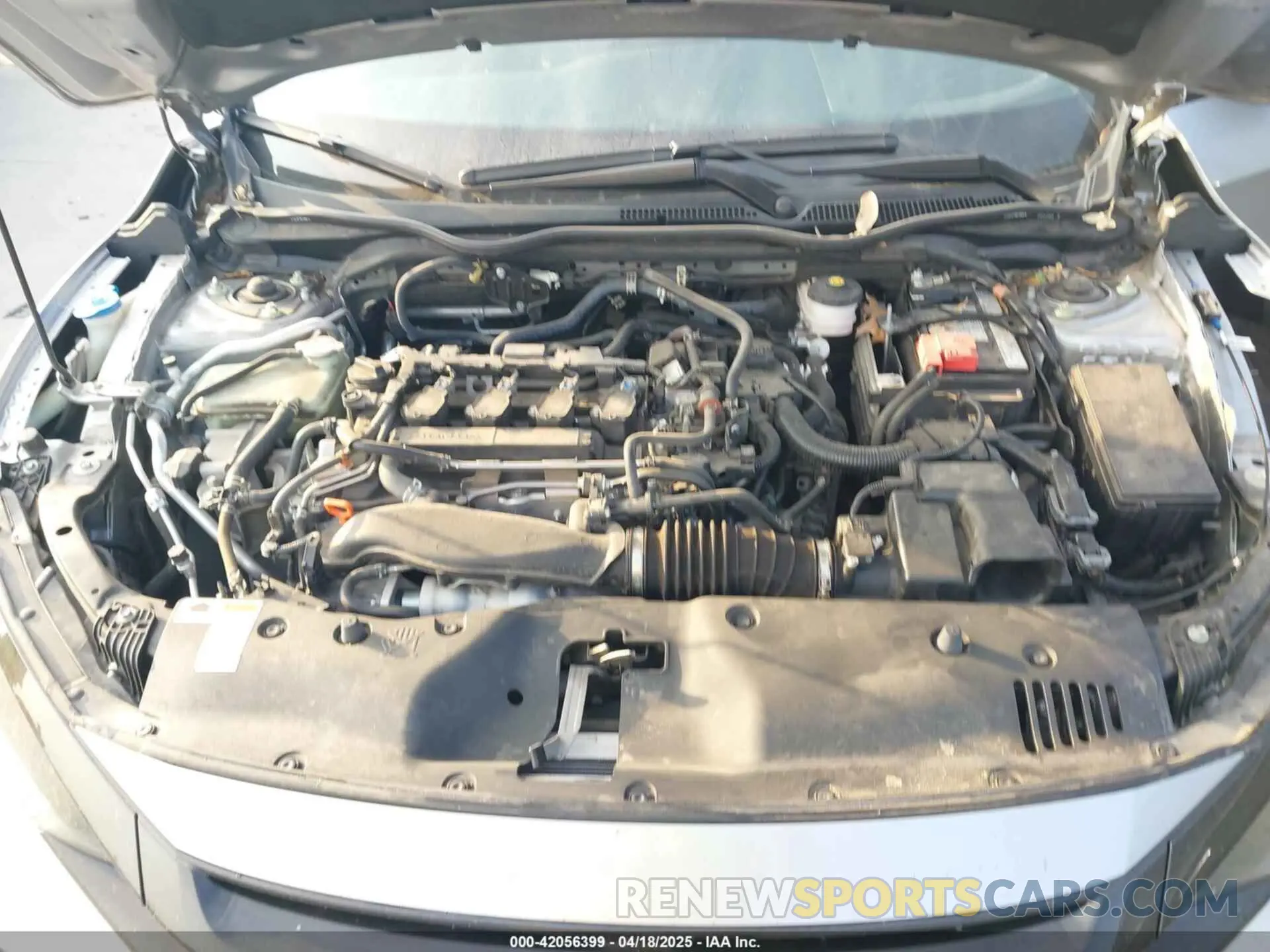 10 Photograph of a damaged car SHHFK7G43MU207994 HONDA CIVIC 2021