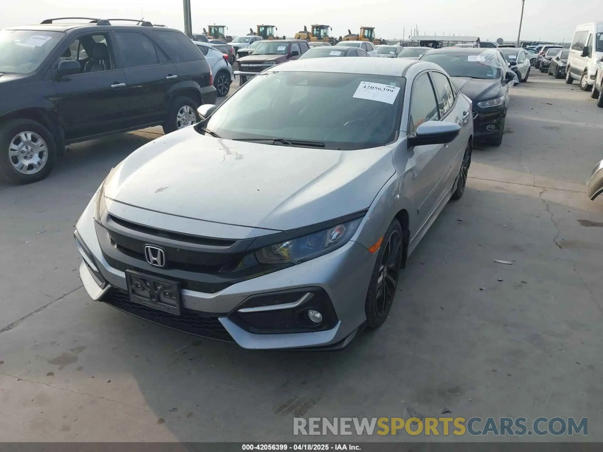 2 Photograph of a damaged car SHHFK7G43MU207994 HONDA CIVIC 2021