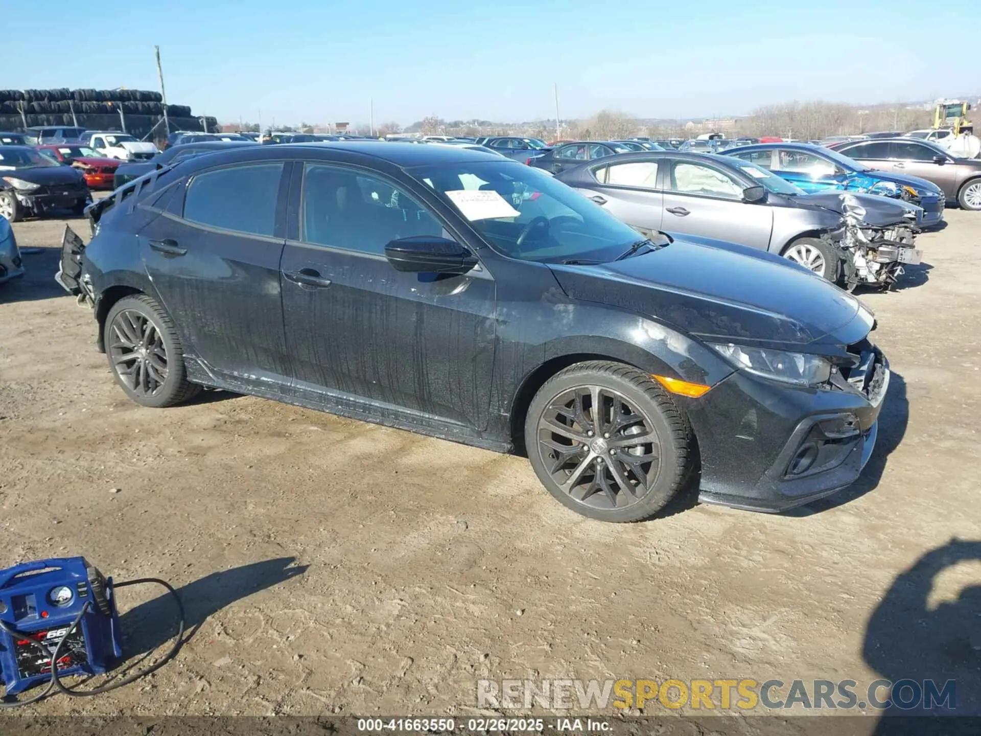 1 Photograph of a damaged car SHHFK7G45MU218575 HONDA CIVIC 2021
