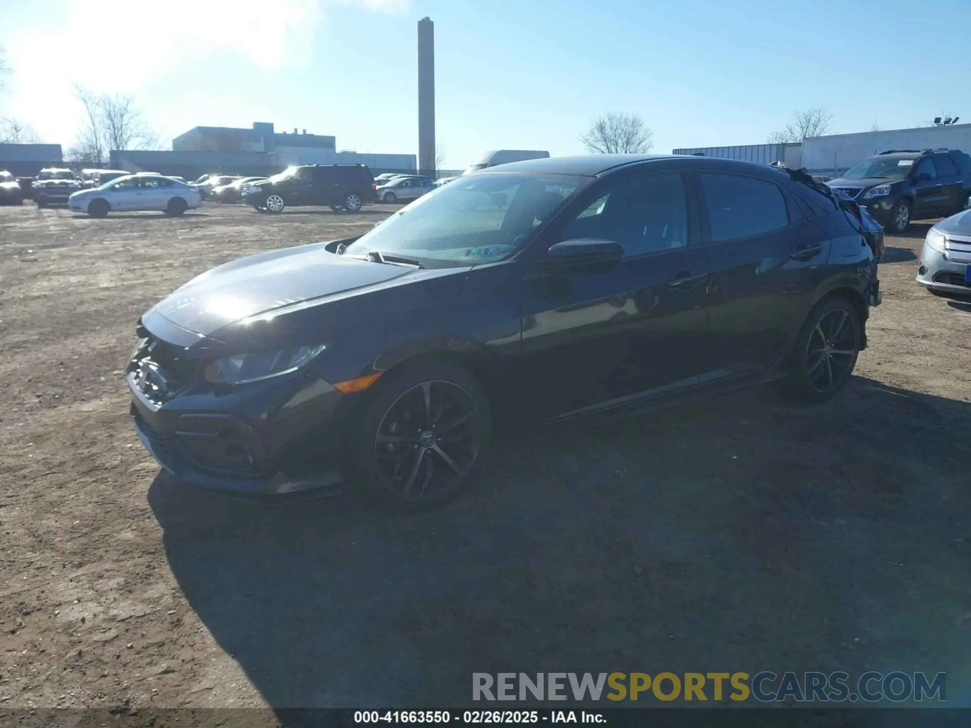 2 Photograph of a damaged car SHHFK7G45MU218575 HONDA CIVIC 2021