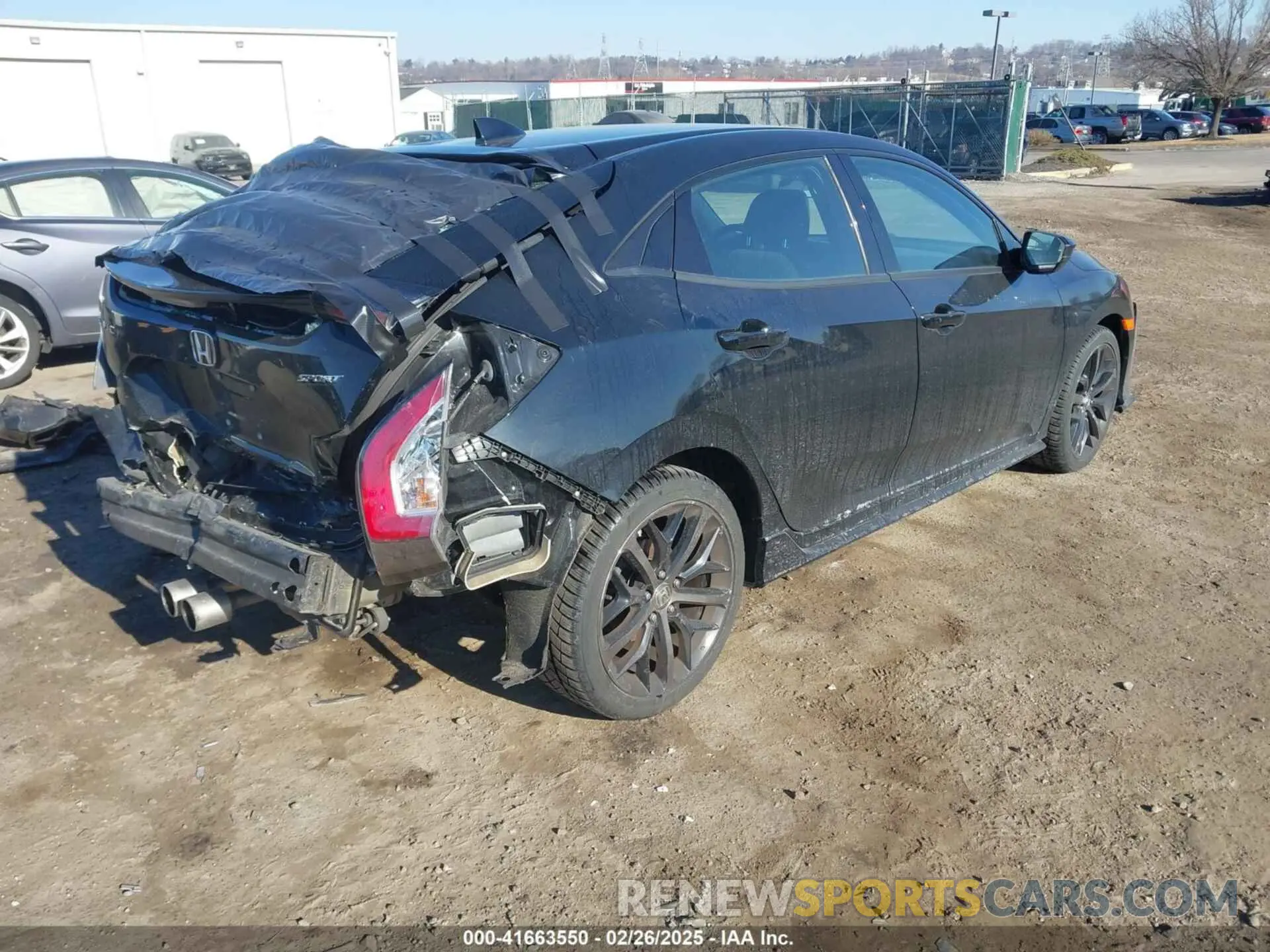 4 Photograph of a damaged car SHHFK7G45MU218575 HONDA CIVIC 2021