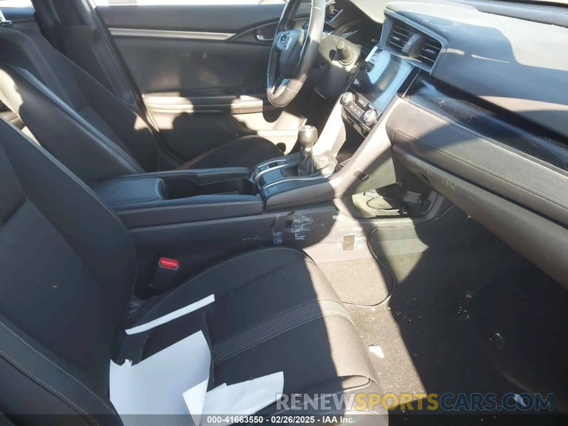 5 Photograph of a damaged car SHHFK7G45MU218575 HONDA CIVIC 2021