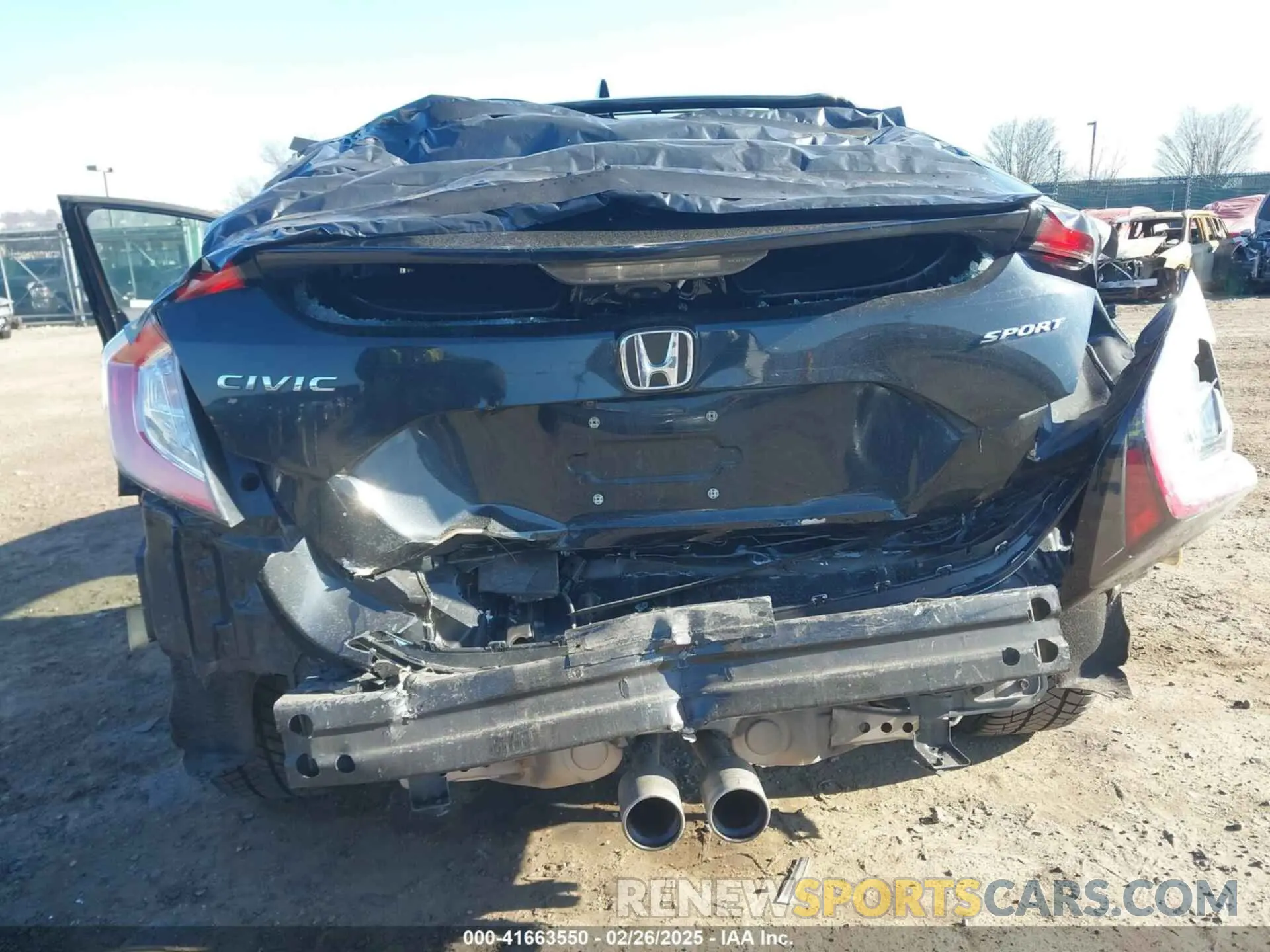 6 Photograph of a damaged car SHHFK7G45MU218575 HONDA CIVIC 2021