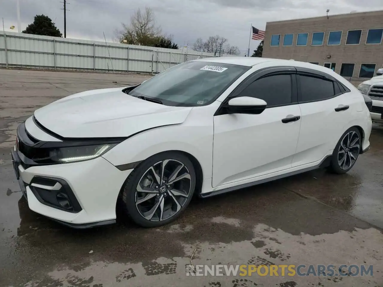 1 Photograph of a damaged car SHHFK7G47MU213149 HONDA CIVIC 2021