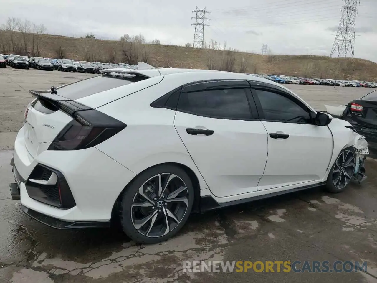 3 Photograph of a damaged car SHHFK7G47MU213149 HONDA CIVIC 2021