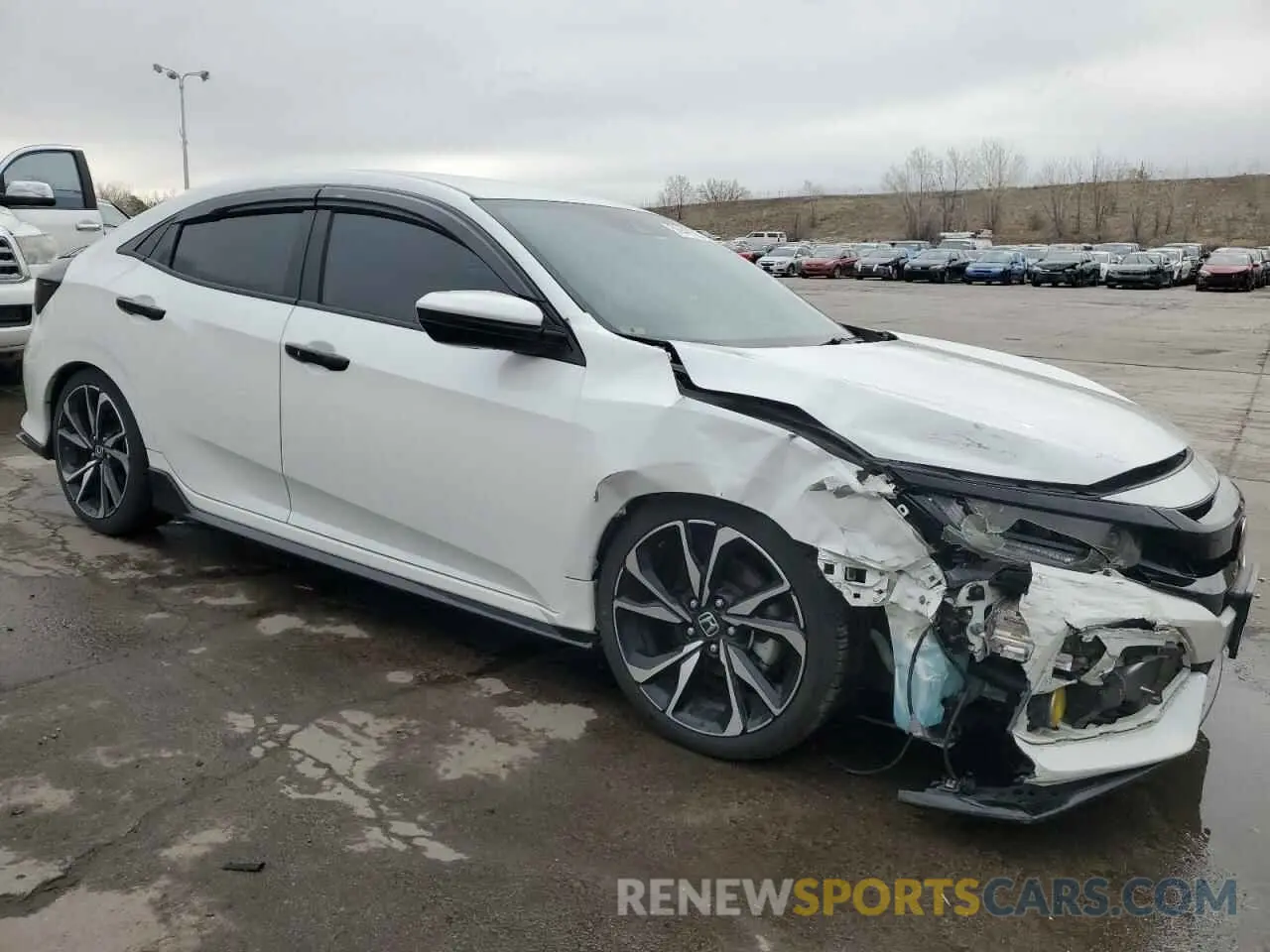 4 Photograph of a damaged car SHHFK7G47MU213149 HONDA CIVIC 2021