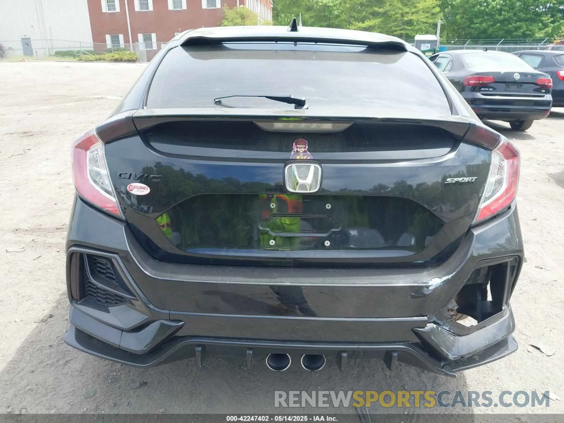 16 Photograph of a damaged car SHHFK7G48MU216299 HONDA CIVIC 2021