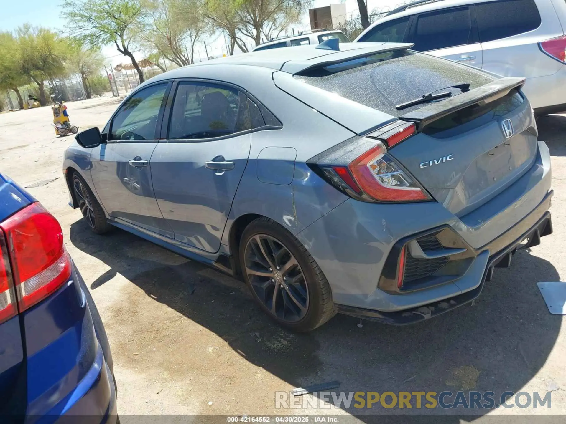 3 Photograph of a damaged car SHHFK7G49MU204131 HONDA CIVIC 2021