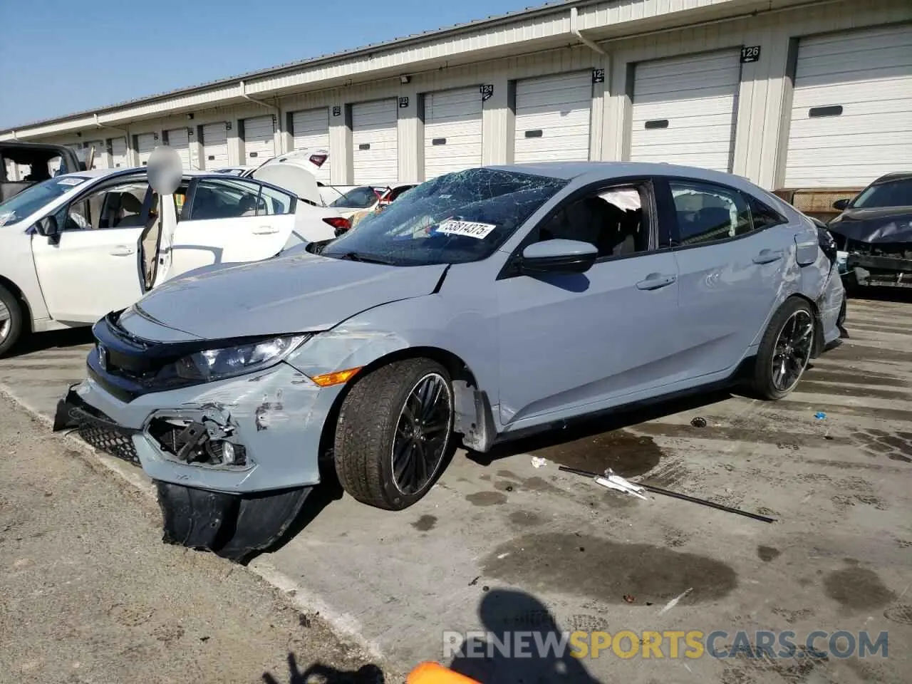 1 Photograph of a damaged car SHHFK7G49MU209328 HONDA CIVIC 2021
