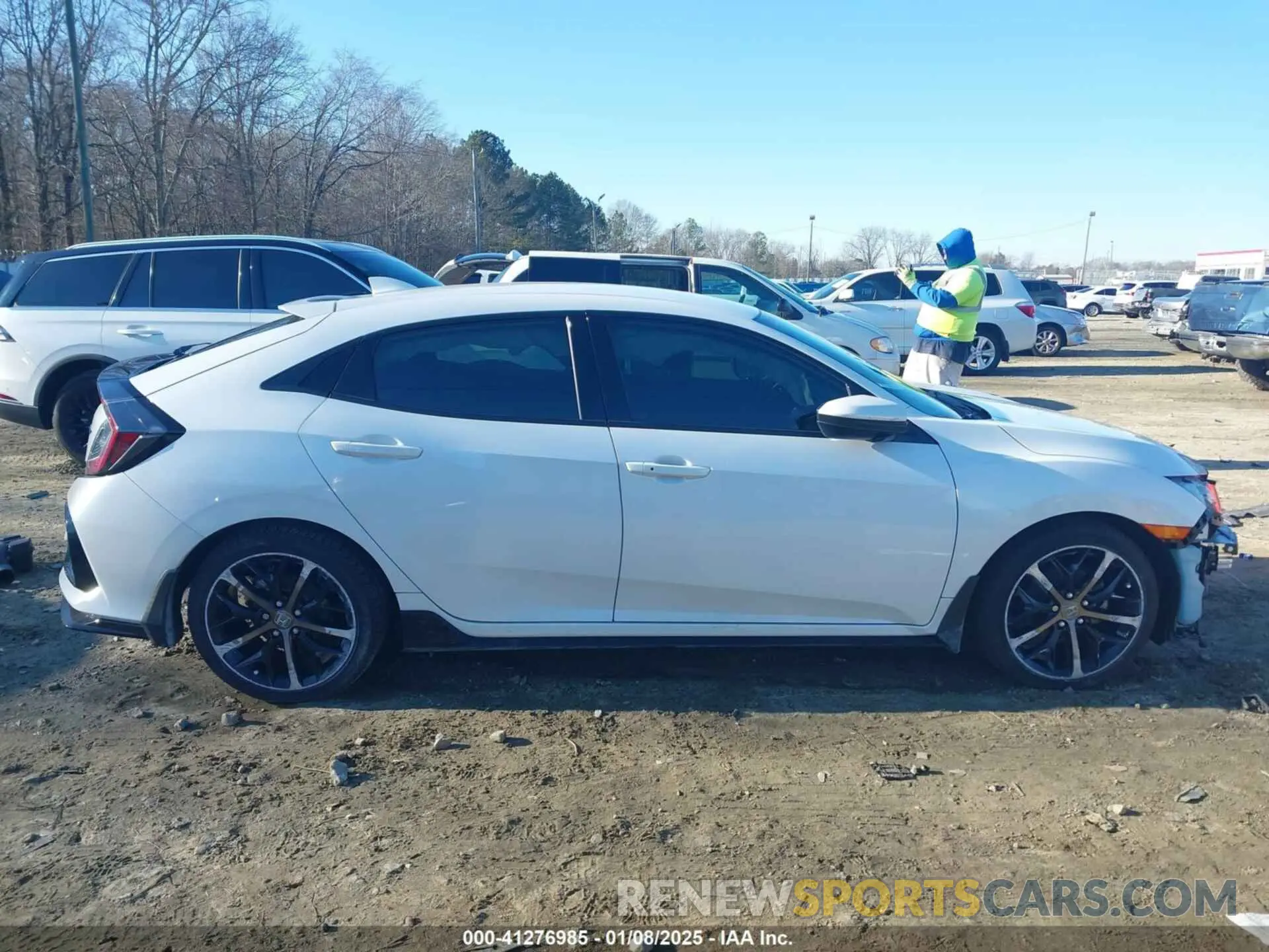14 Photograph of a damaged car SHHFK7G49MU218191 HONDA CIVIC 2021